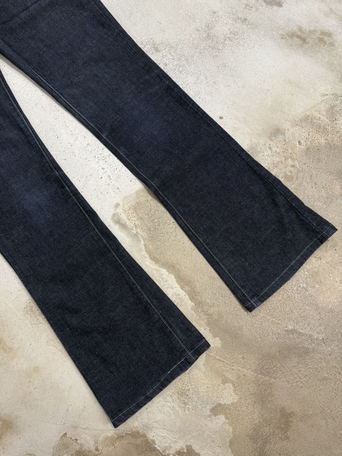 Marithe + Francois Girbaud Dark Flare Marithe Francois Girbaud Denim Pants Size US 28 / EU 44 - 4 Thumbnail