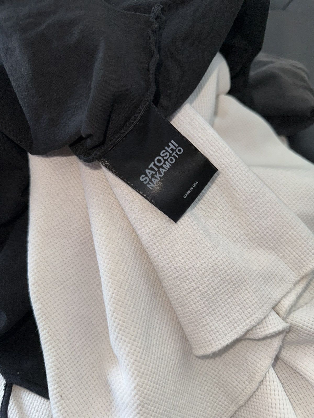 Satoshi Nakamoto Satoshi nakamoto double layered thermal t shirt Size US XL / EU 56 / 4 - 3 Thumbnail