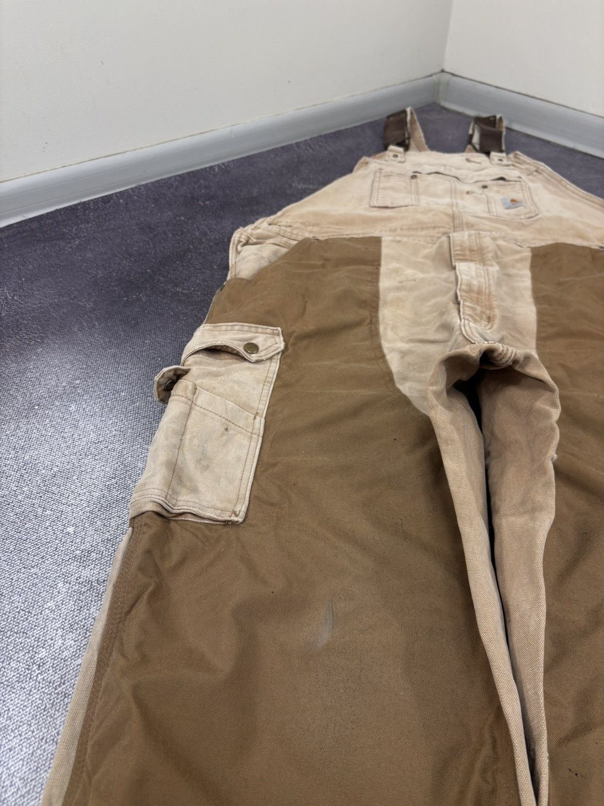 Carhartt Vintage Carhartt Double Knee Hunting Bib Overalls USA Work Size US 44 / EU 60 - 6 Thumbnail