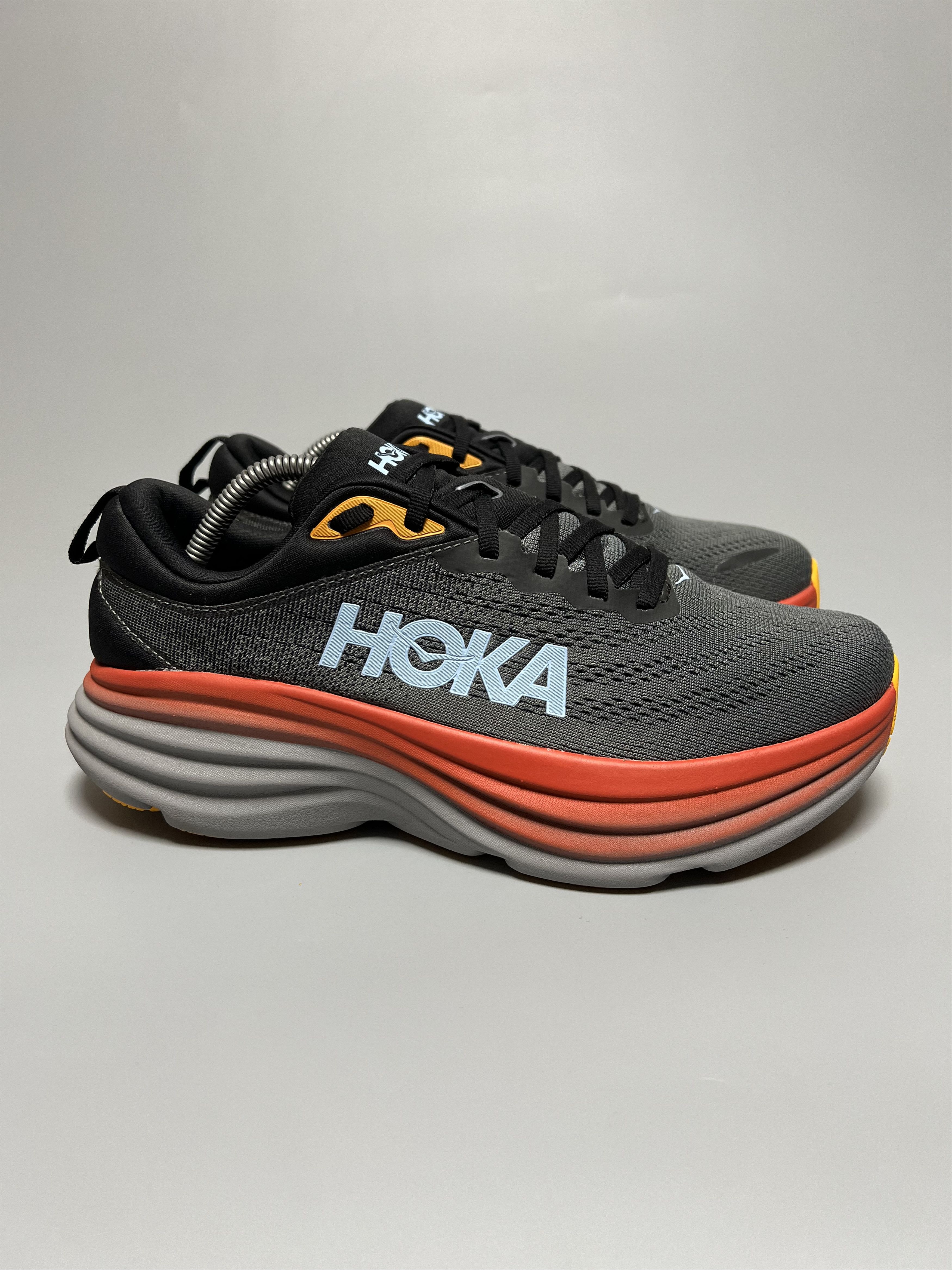 Men\'s 11.5D Hoka One One Bondi 8 1123202-PBAY Puffin\'s Bill Orange Amber Yellow Buy Size 11 - Hoka One One HOKA Bondi 8 Puffin main image 2
