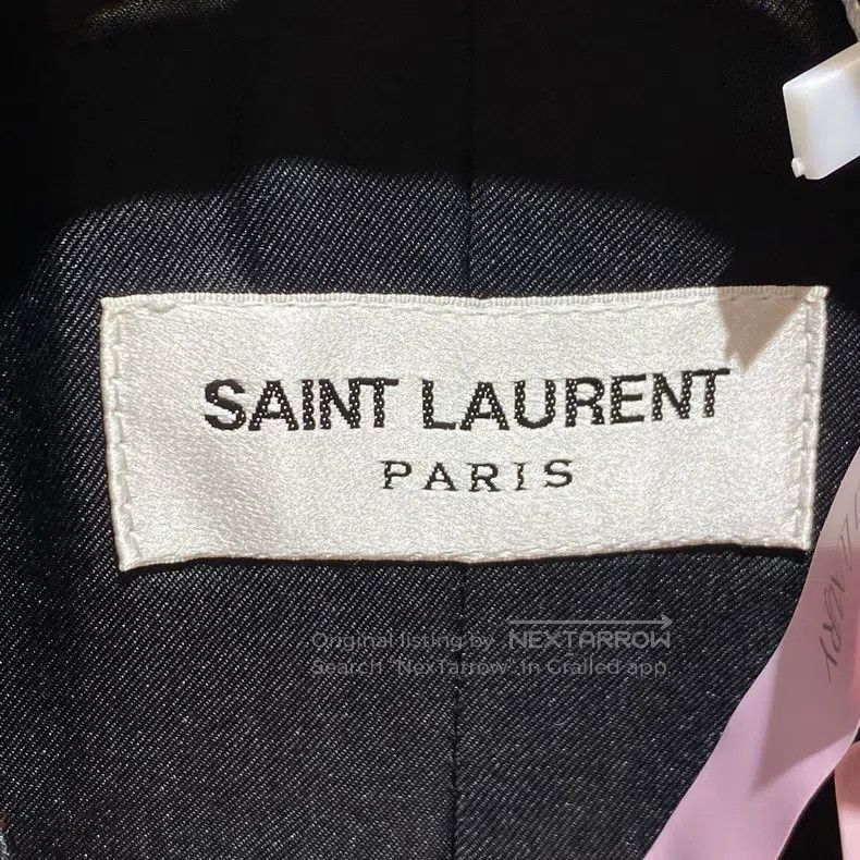 Saint Laurent Paris Saint Laurent Paris Red and Black Plaid Double-Breasted Wo Size XS / US 0-2 / IT 36-38 - 3 Thumbnail