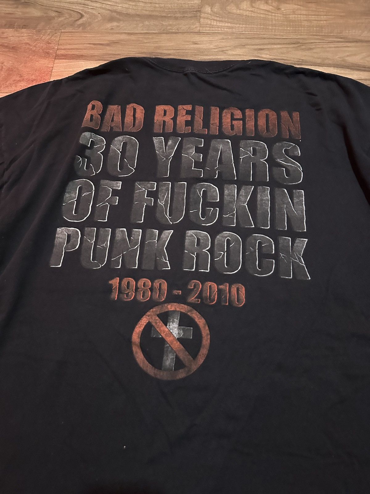 Other Vintage Bad Religion tour tee Size US XL / EU 56 / 4 - 4 Thumbnail