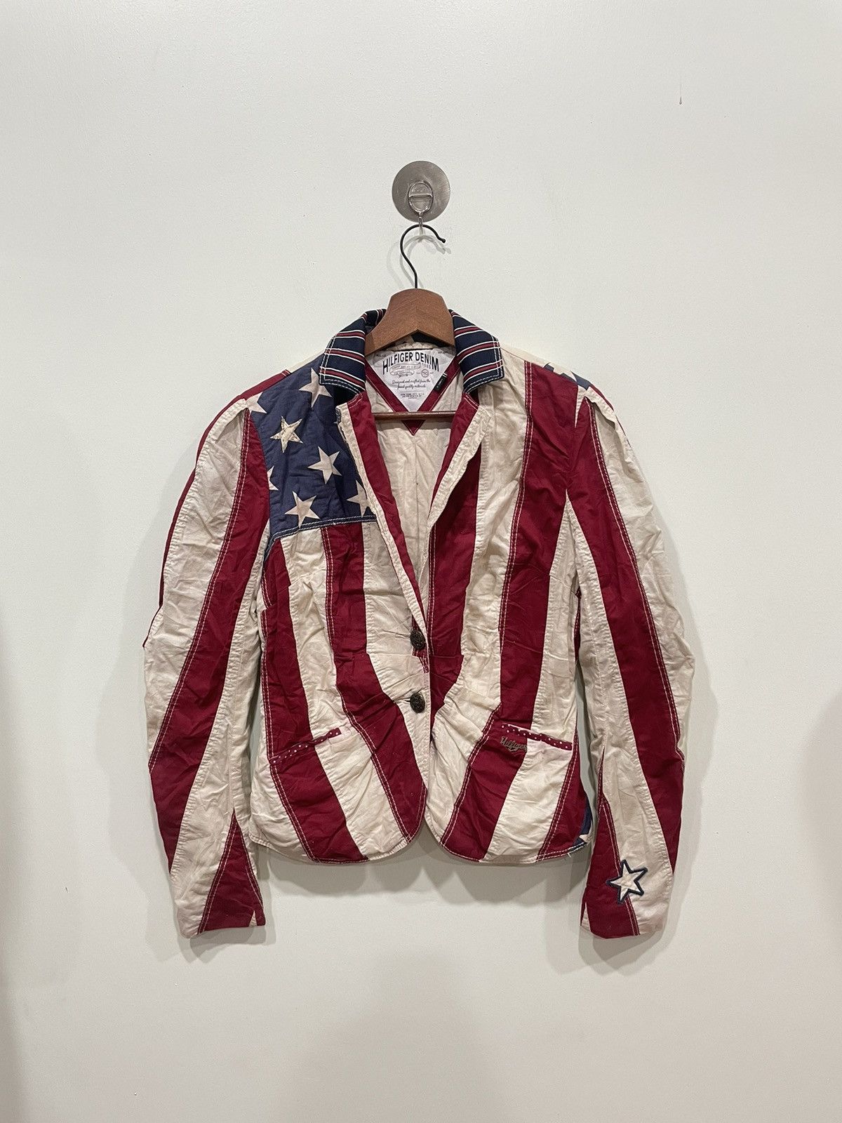 Tommy Hilfiger Hilfiger Denim America Flag Jackets Size US XS / EU 42 / 0 - 1 Thumbnail