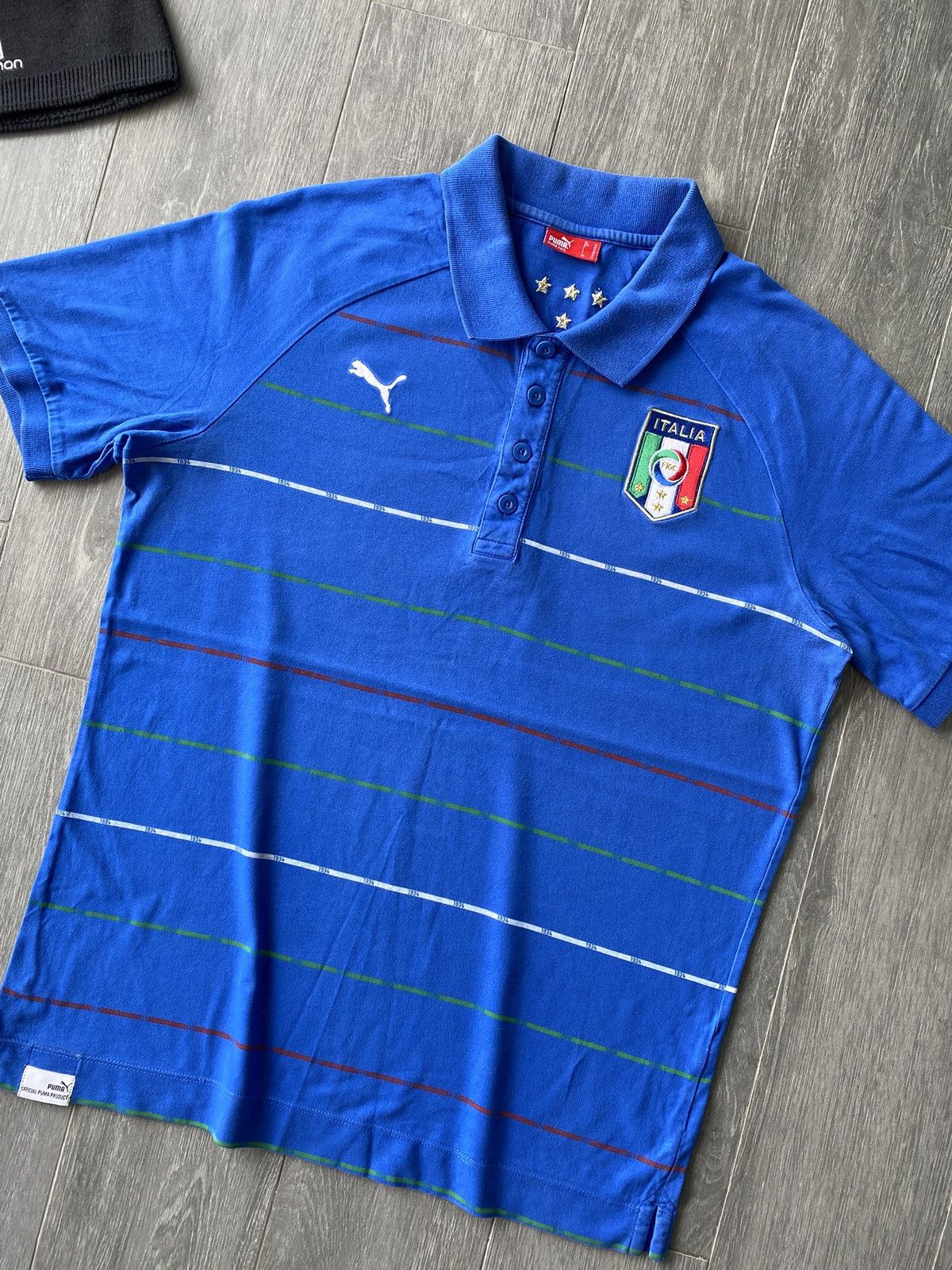 Puma × Vintage Vintage Puma Italy 2006/07 Polo Shirt Size US M / EU 48-50 / 2 - 2 Thumbnail