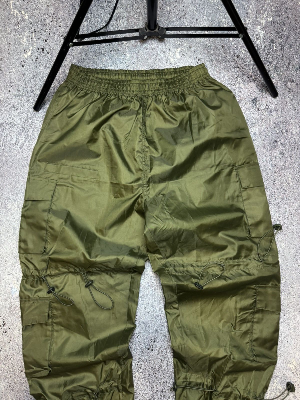 Japanese Brand × Vintage 💥CRAZY JAPANESE PARACHUTE PANTS AVANT-GARDE STYLE Size US 33 - 6 Thumbnail