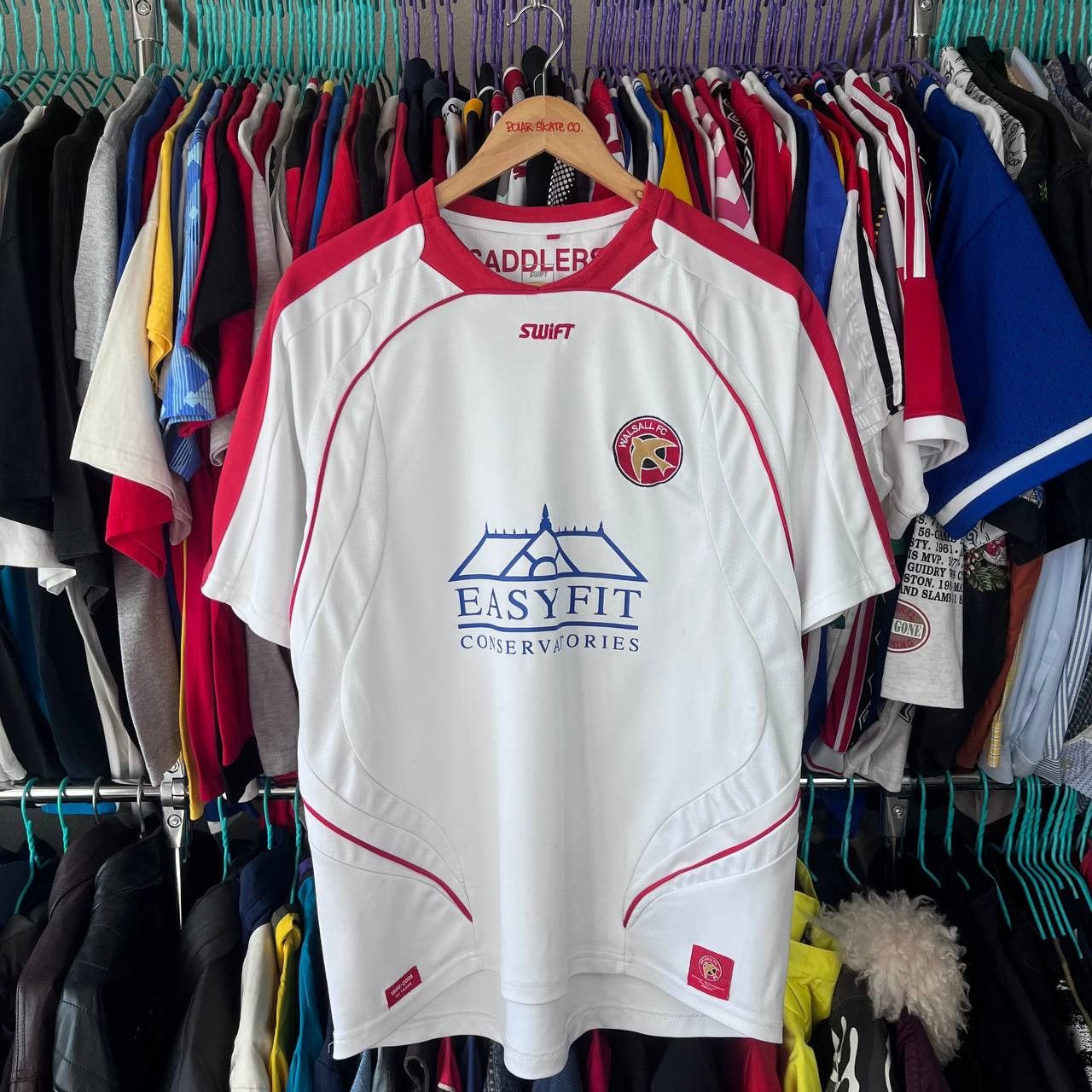 Other Swift Walsall FC 2008 Football Soccer Jersey Tshirt Size M Size US M / EU 48-50 / 2 - 2 Thumbnail