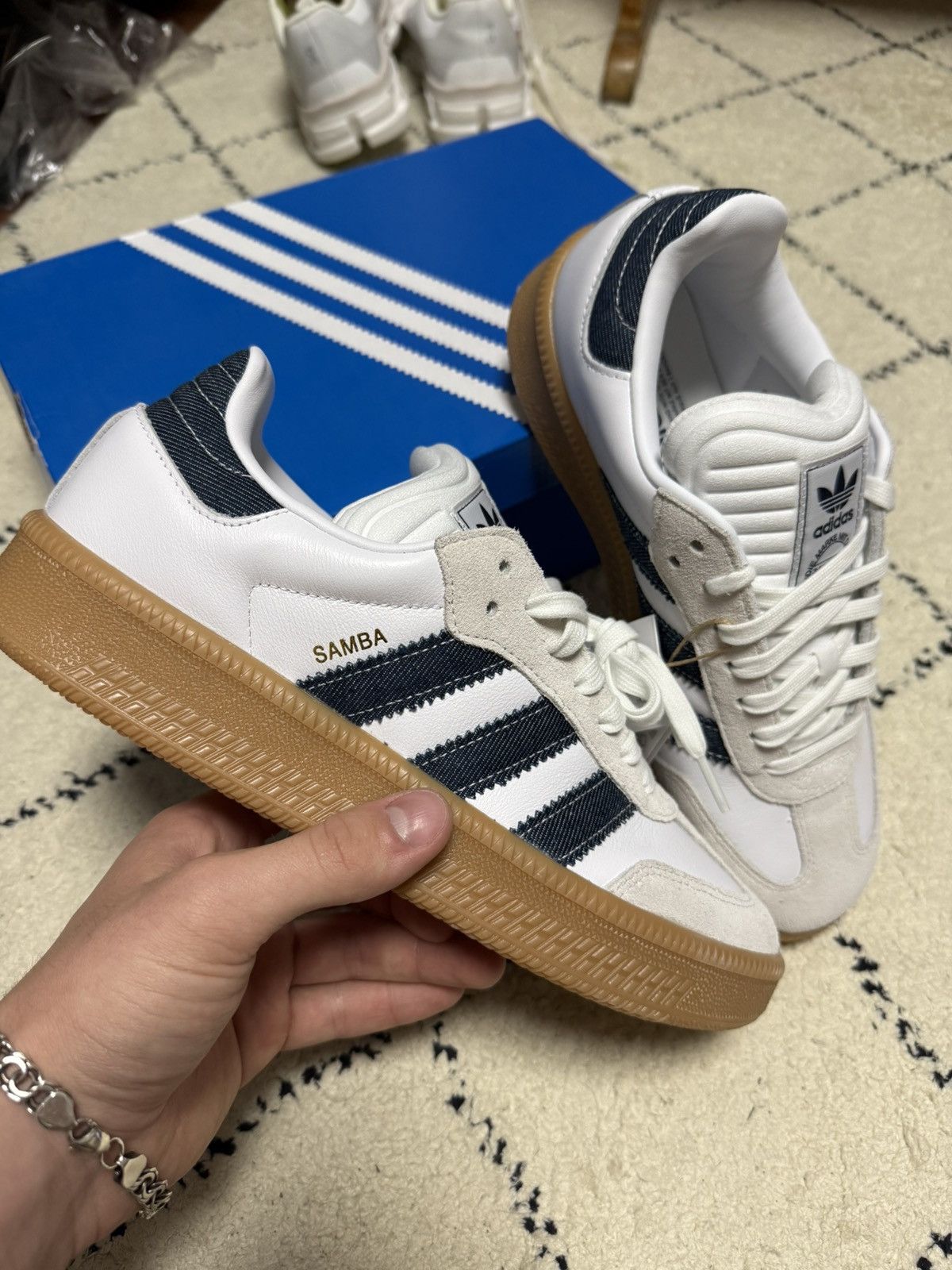 Adidas Adidas samba xlg Size US 9 / EU 42 - 2 Thumbnail