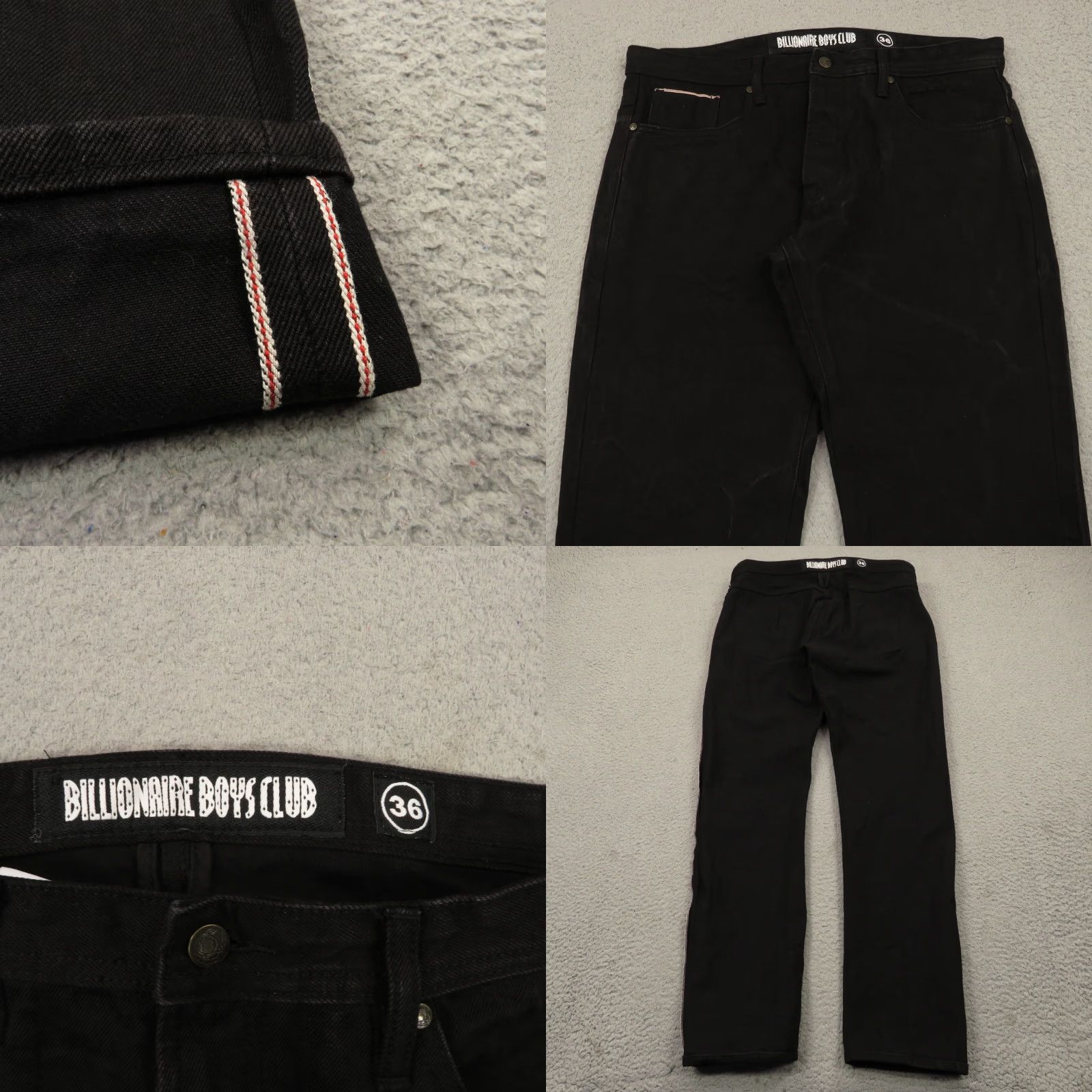 Billionaire Boys Club Billionaire Boys Club Jeans 36 Selvedge Streetwear Denim Astronaut BBC Ice Cream Mens Size US 36 / EU 52 - 8 Thumbnail