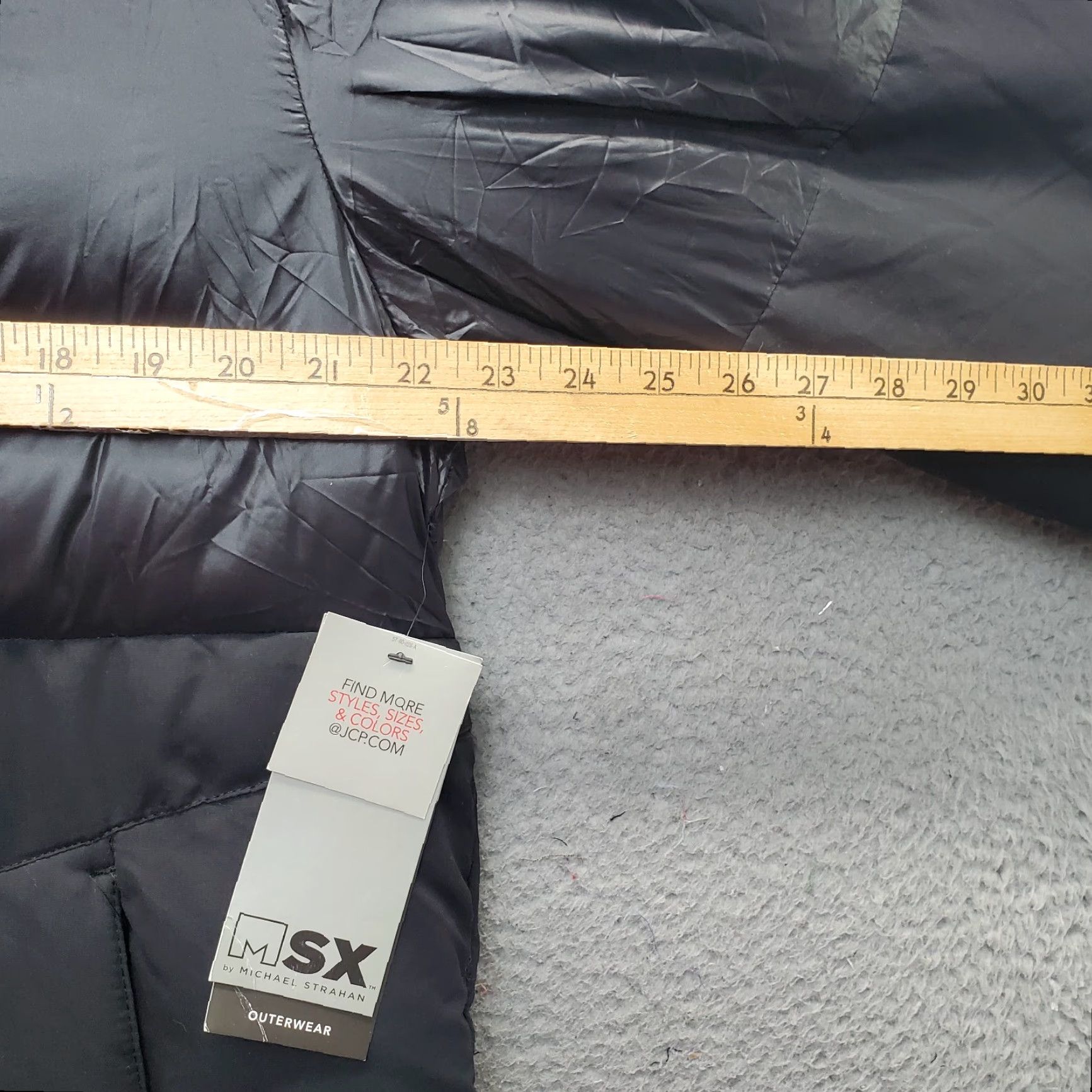 Vintage MSX Puffer Jacket Men M Black Water Resistant Zip Pocket Long Sleeve Zipper Size US M / EU 48-50 / 2 - 4 Thumbnail