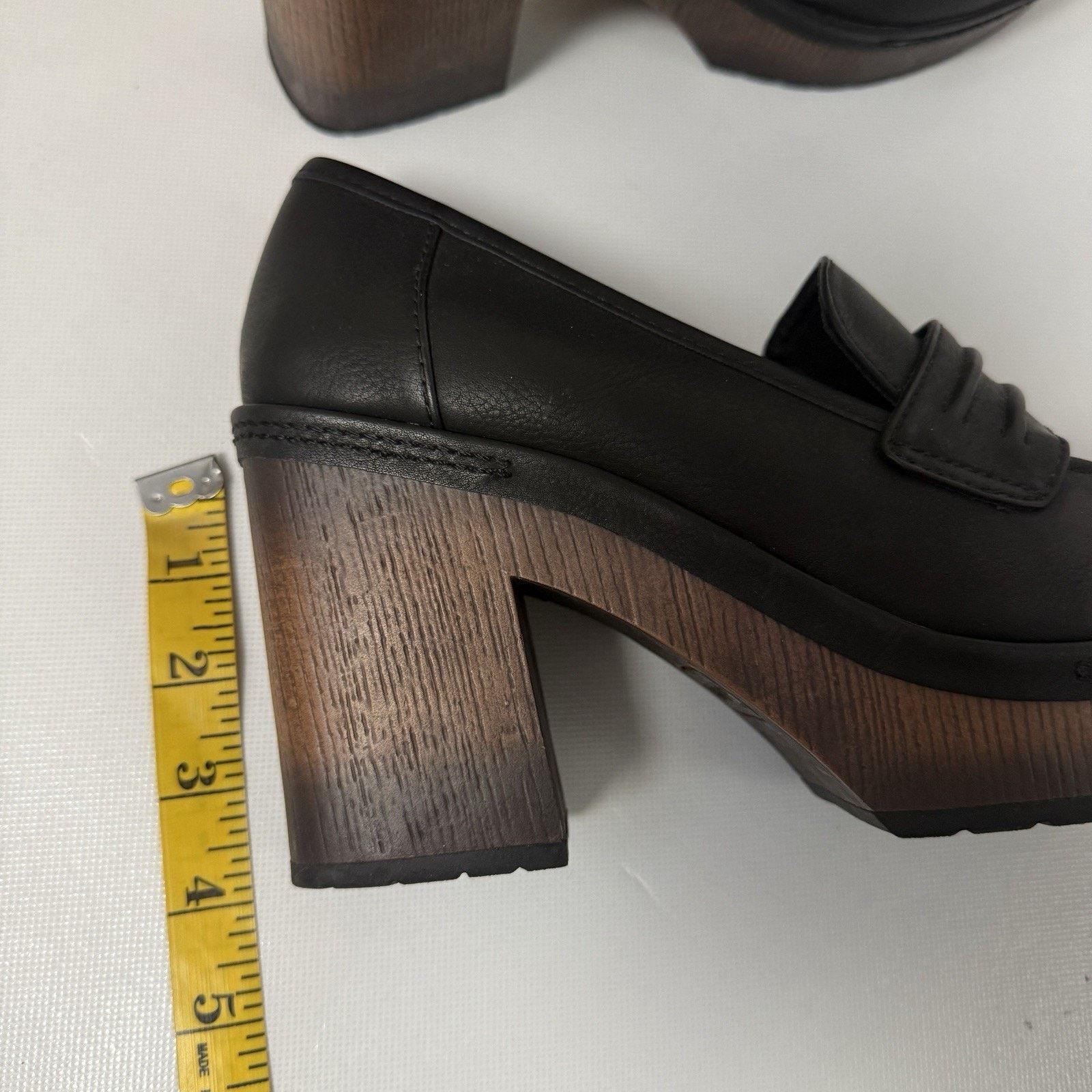 Other Korks Regina Loafers Heel Platform Penny Career Preppy Shoes Size US 9 / IT 39 - 10 Thumbnail