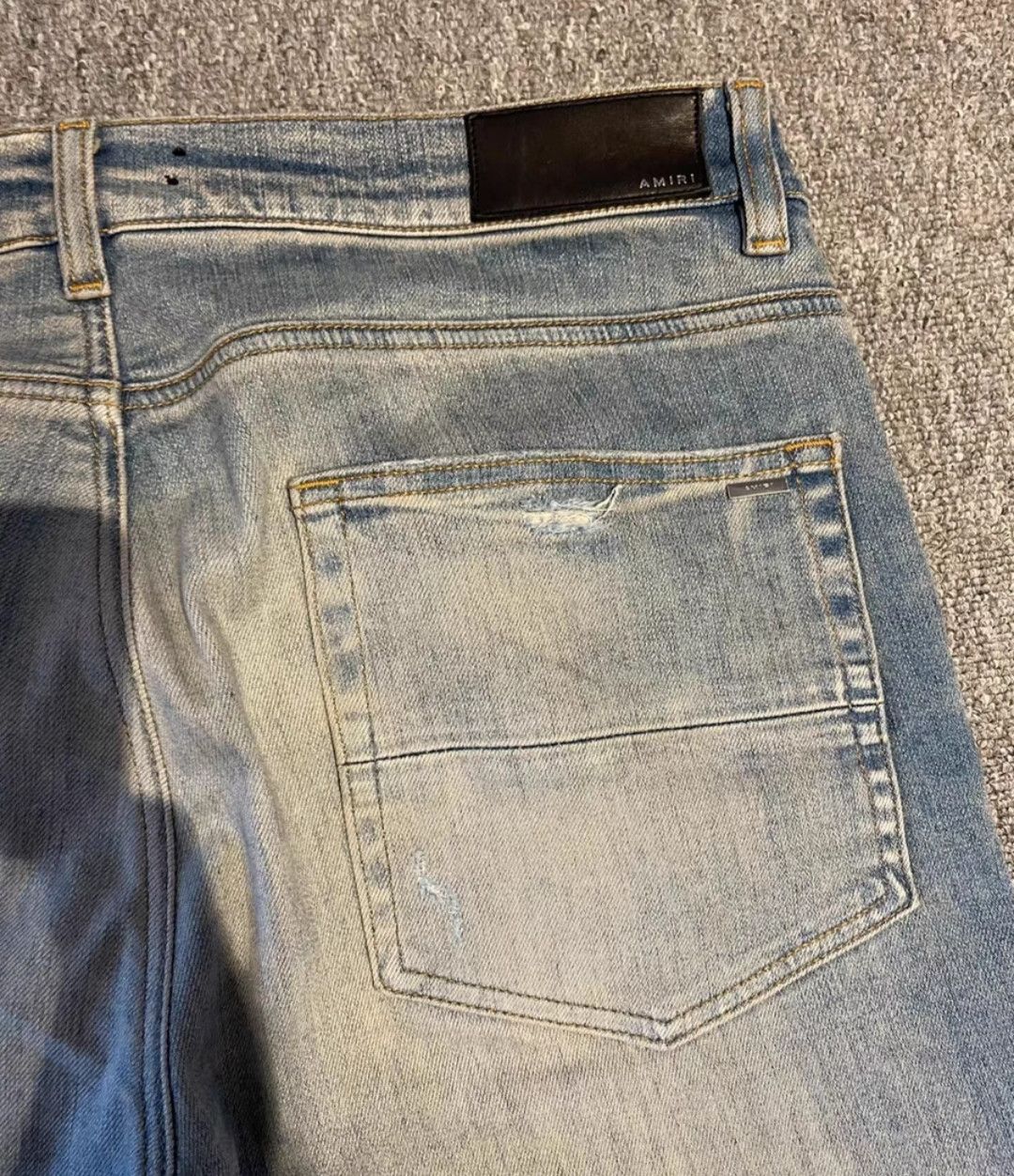 Amiri AMIRI Leopard DMGD Jean-2506 Size US 34 / EU 50 - 7 Thumbnail