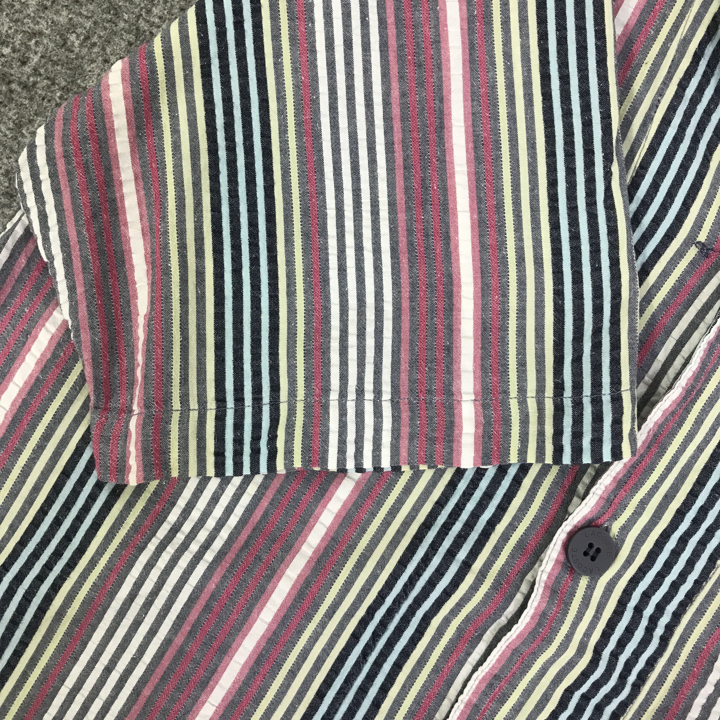 Lacoste Vtg Lacoste Muticolour button up shirt K93B21 Size US M / EU 48-50 / 2 - 5 Thumbnail