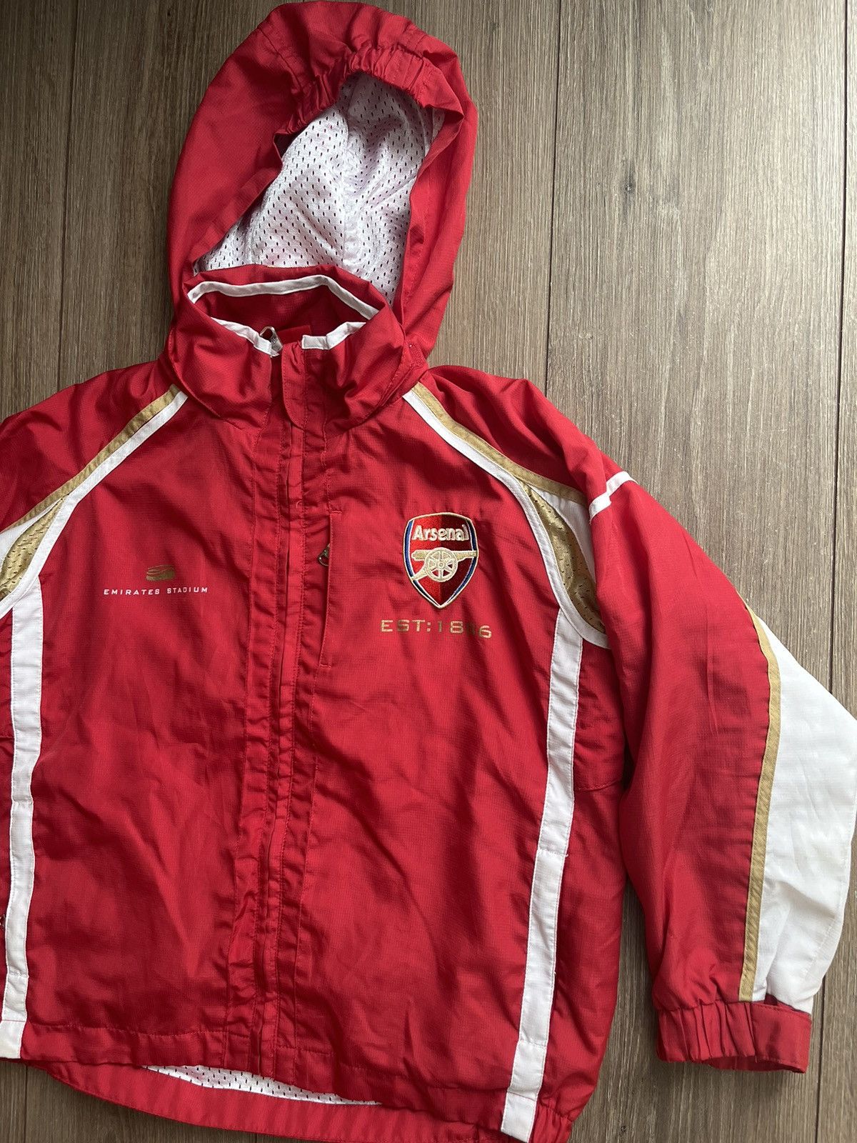 Other Retro Arsenal kids jacket Size US XXS / EU 40 - 3 Thumbnail