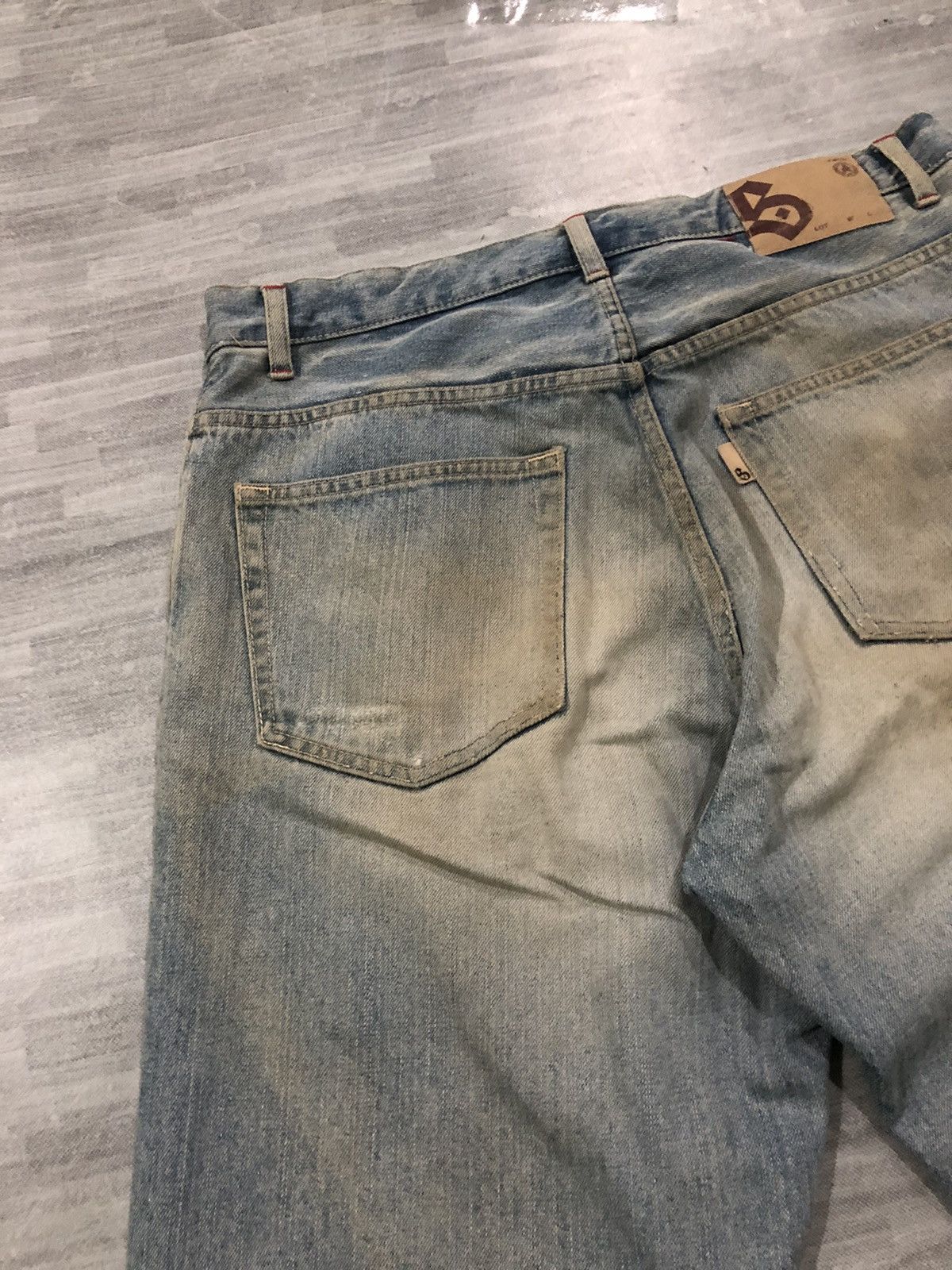FDMTL × Vintage Vintage Scanner Fundamental Flare Jeans Disteressed Size US 35 - 12 Thumbnail