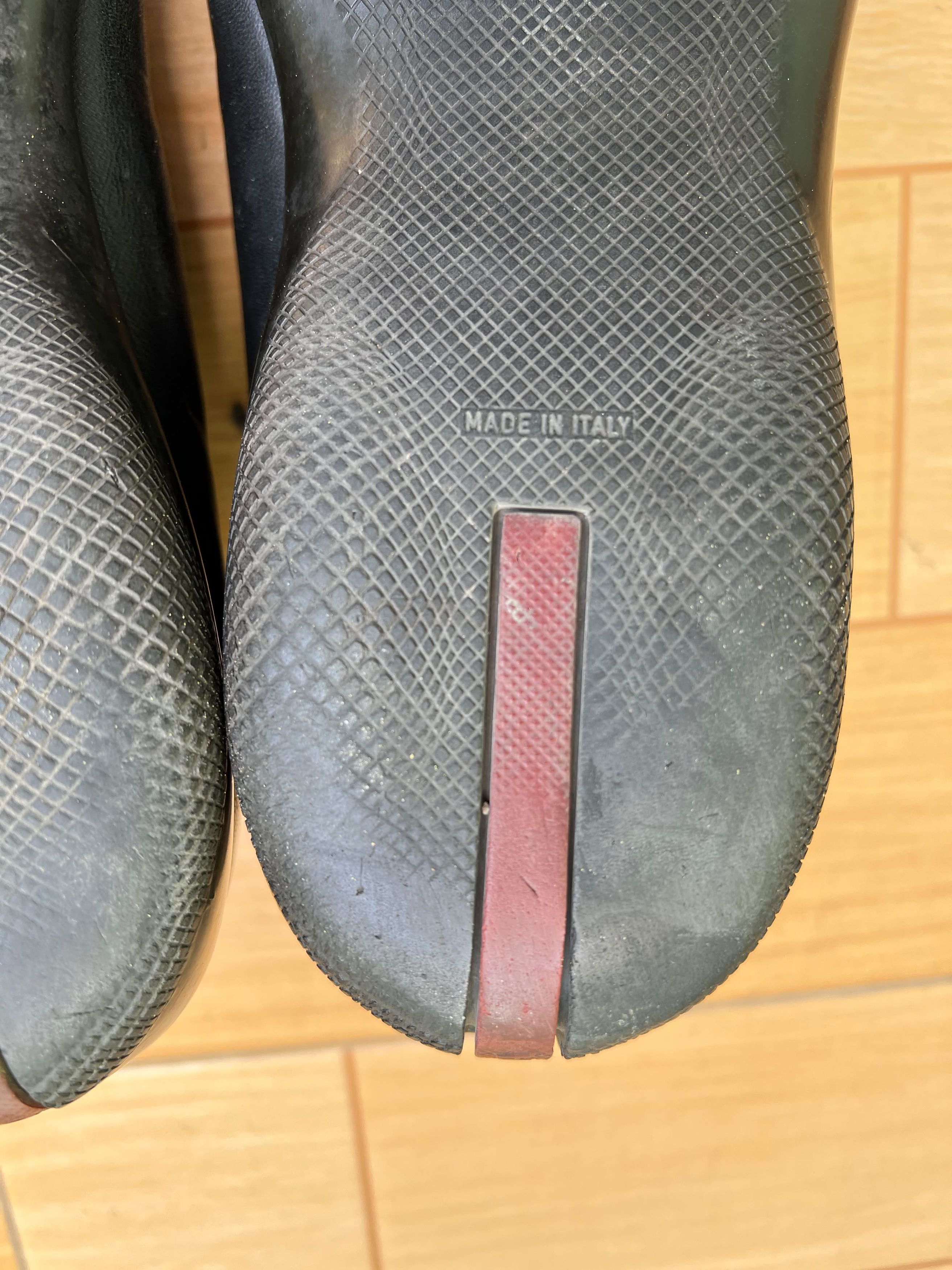 Prada Prada Sport Driving Black Leather Loafers Sz 7.5 UK Size US 8.5 / EU 41-42 - 15 Thumbnail