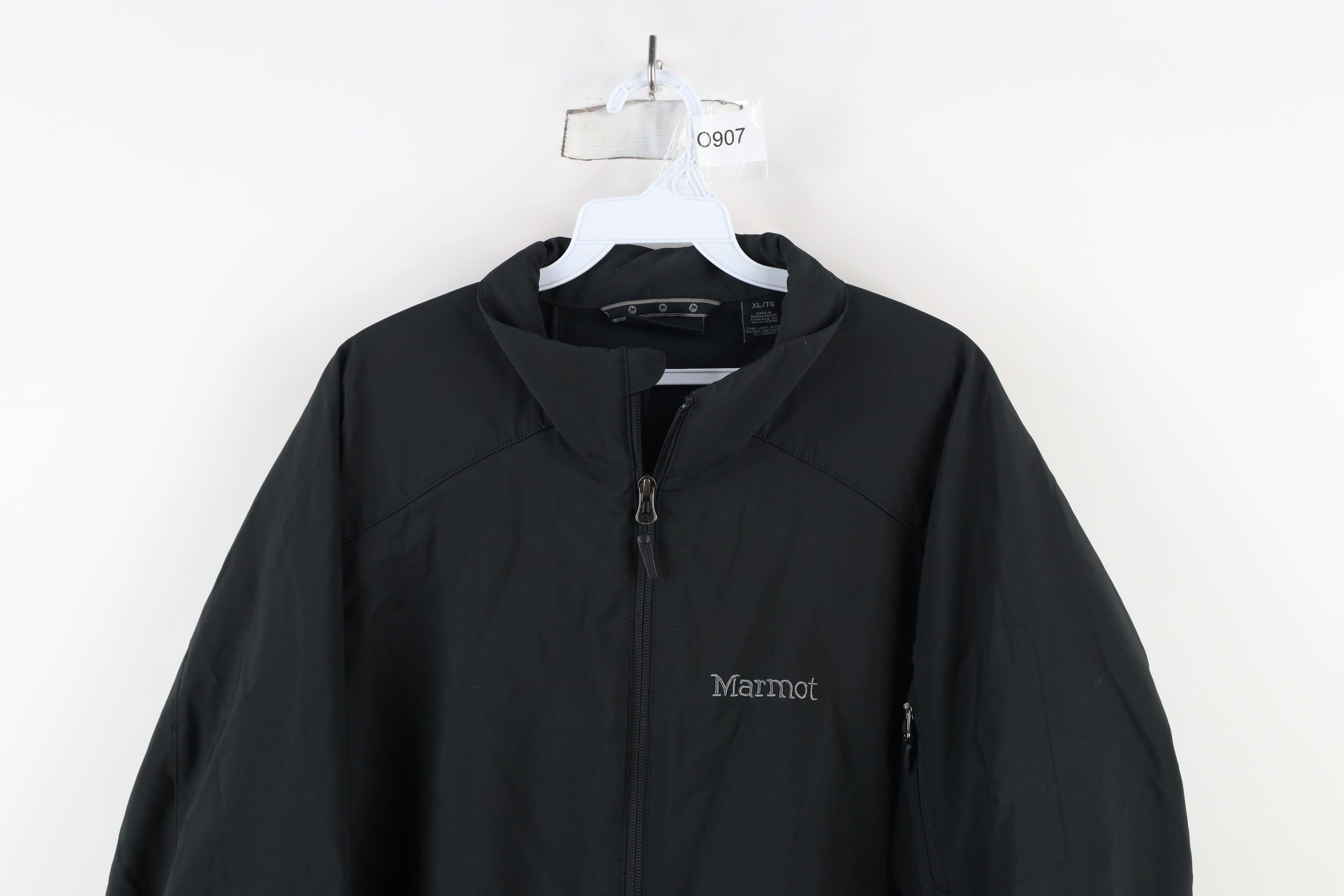 Marmot × Vintage Marmot Soft Shell Outdoor Hiking Trail Full Zip Jacket Black Size US XL / EU 56 / 4 - 2 Thumbnail