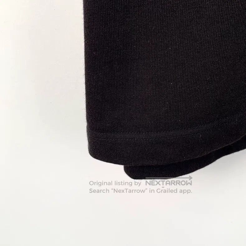 Louis Vuitton Louis Vuitton Black logo monogrammed cotton crew neck shor Size US L / EU 52-54 / 3 - 4 Thumbnail