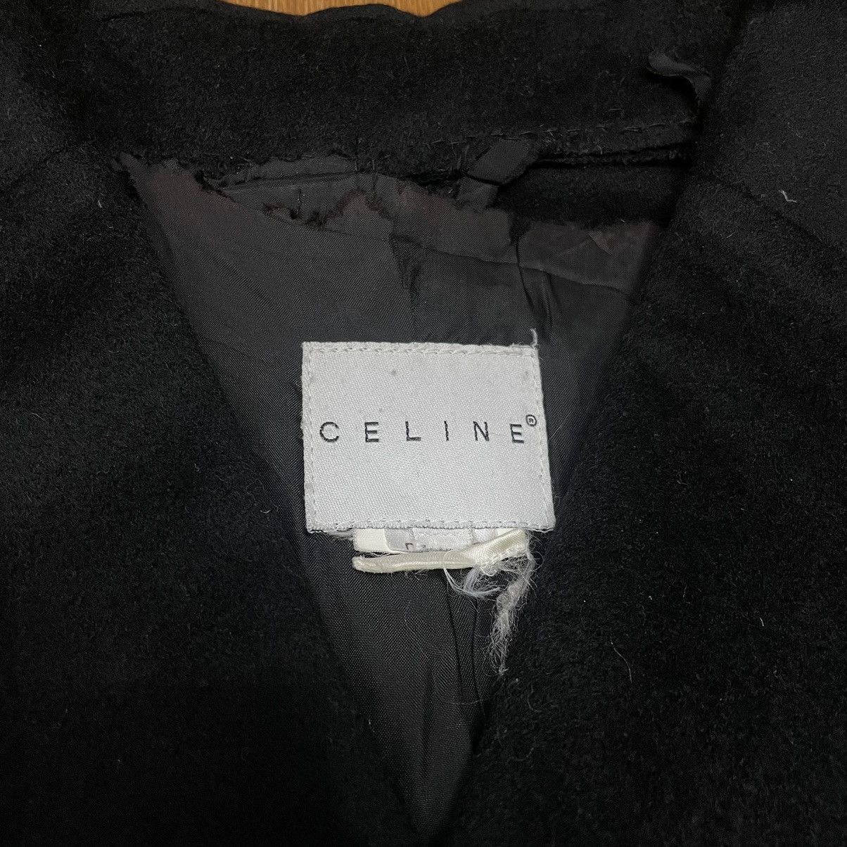 Celine Celine Wool Double Breast Blazer Size 38R - 2 Thumbnail
