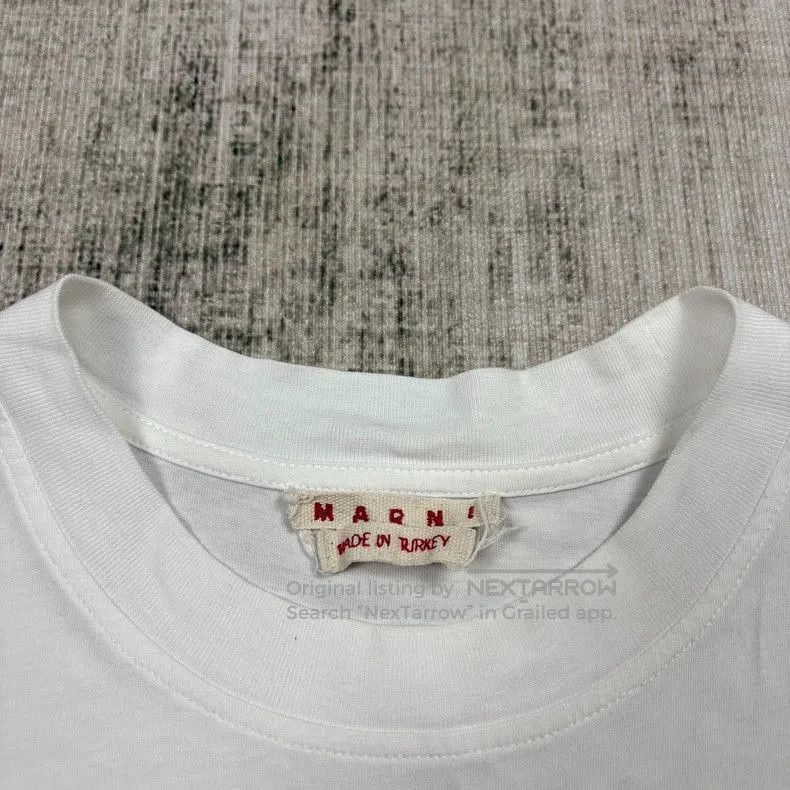 Marni MARNI Letter Print Short Sleeve T. Size US M / EU 48-50 / 2 - 2 Thumbnail