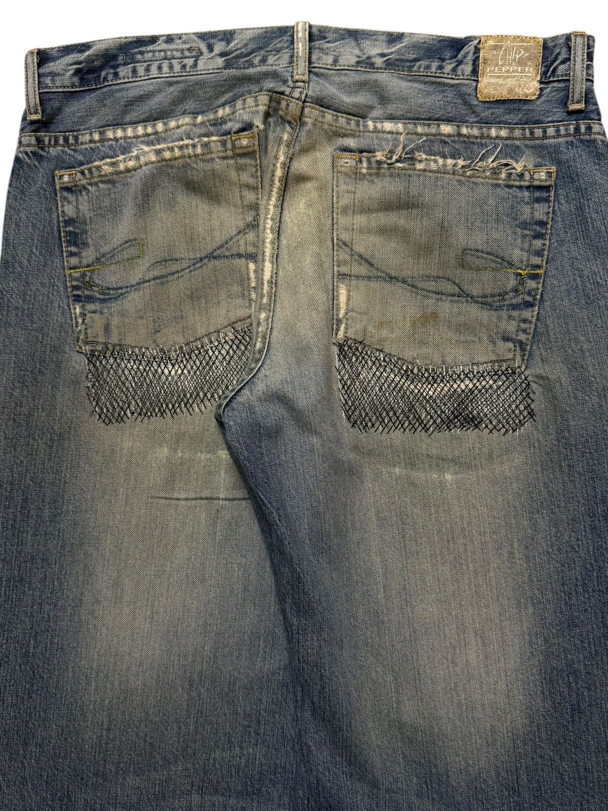 Chip & Pepper Vintage 90s Usa Chip & Pepper Mud Wash Distressed Wide Leg Size US 34 / EU 50 - 5 Thumbnail