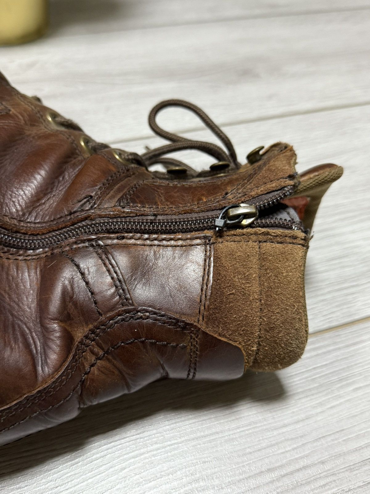 Harley Davidson Harley Davidson boots moto USA leather high Size US 8 / EU 41 - 7 Thumbnail