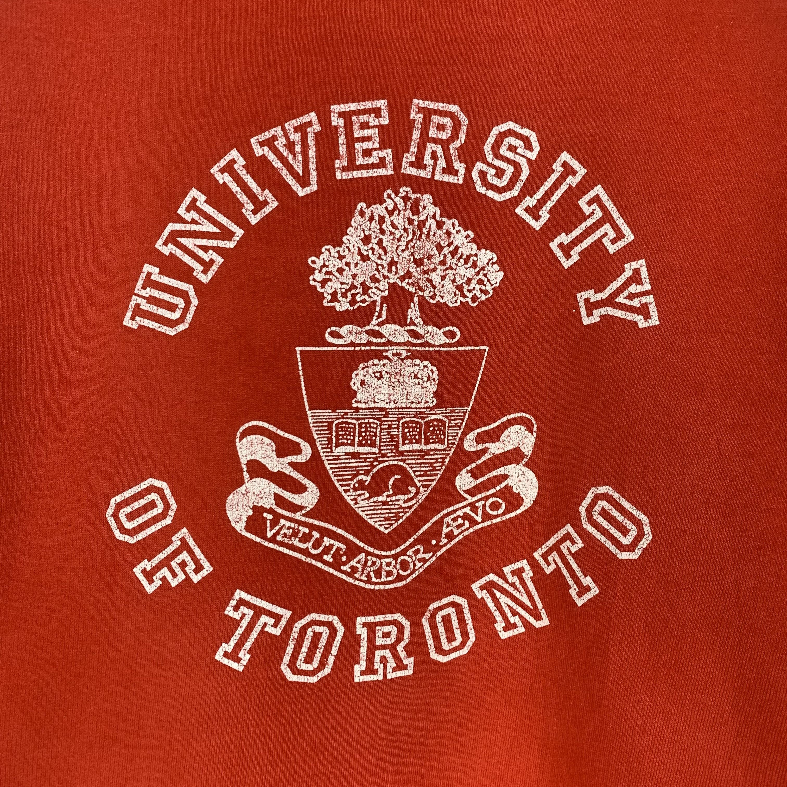 Vintage Vintage University Of Toronto Sweatshirt Crewneck Size US S / EU 44-46 / 1 - 2 Thumbnail