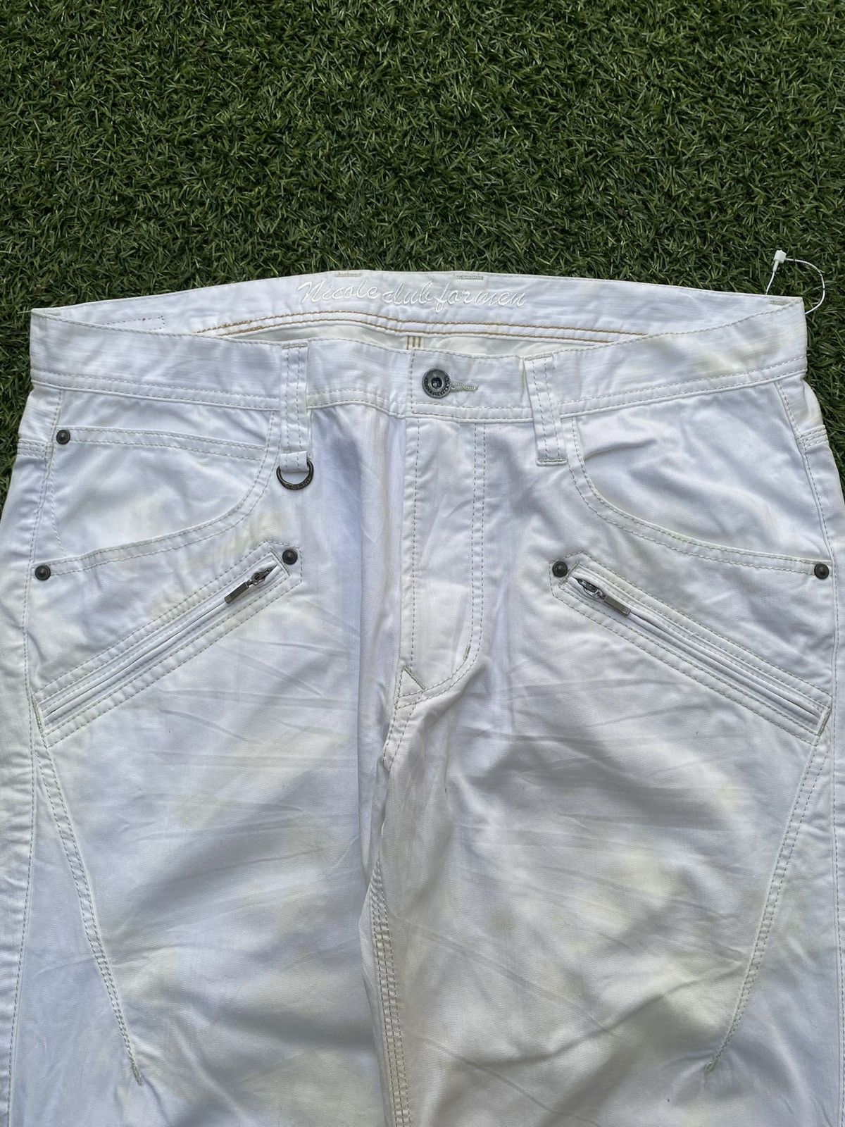 Nicole Club Y2K Nicole Club For Men Flared Pants Size US 35 - 7 Thumbnail
