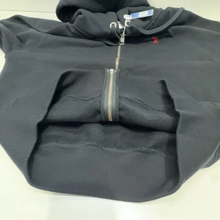 AMI AMIPARIS FW23 Black American Casual Hooded Jacket -2507 Size US M / EU 48-50 / 2 - 6 Thumbnail