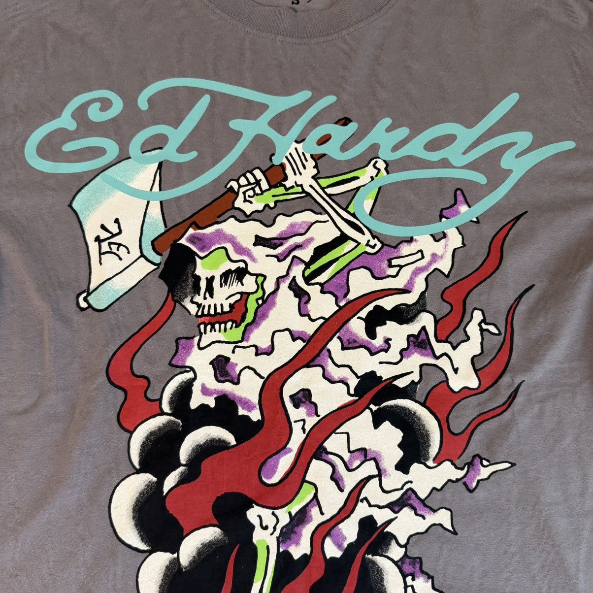 Ed Hardy Ed Hardy Reaper Graphic T-Shirt Size US S / EU 44-46 / 1 - 2 Thumbnail