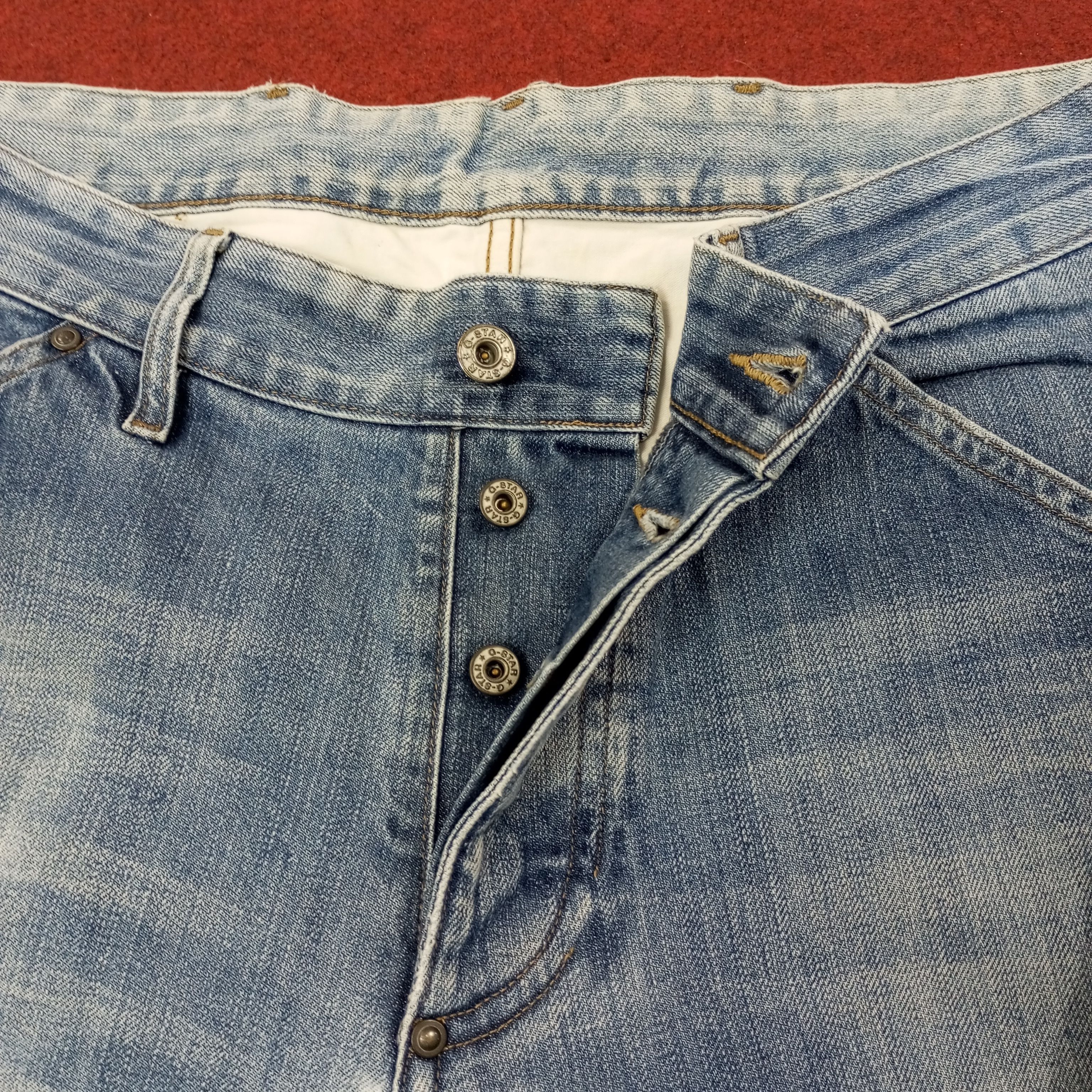 G-Star G-Star Raw Denim Streetwear Style Jeans c244n21 Size US 34 / EU 50 - 12 Thumbnail