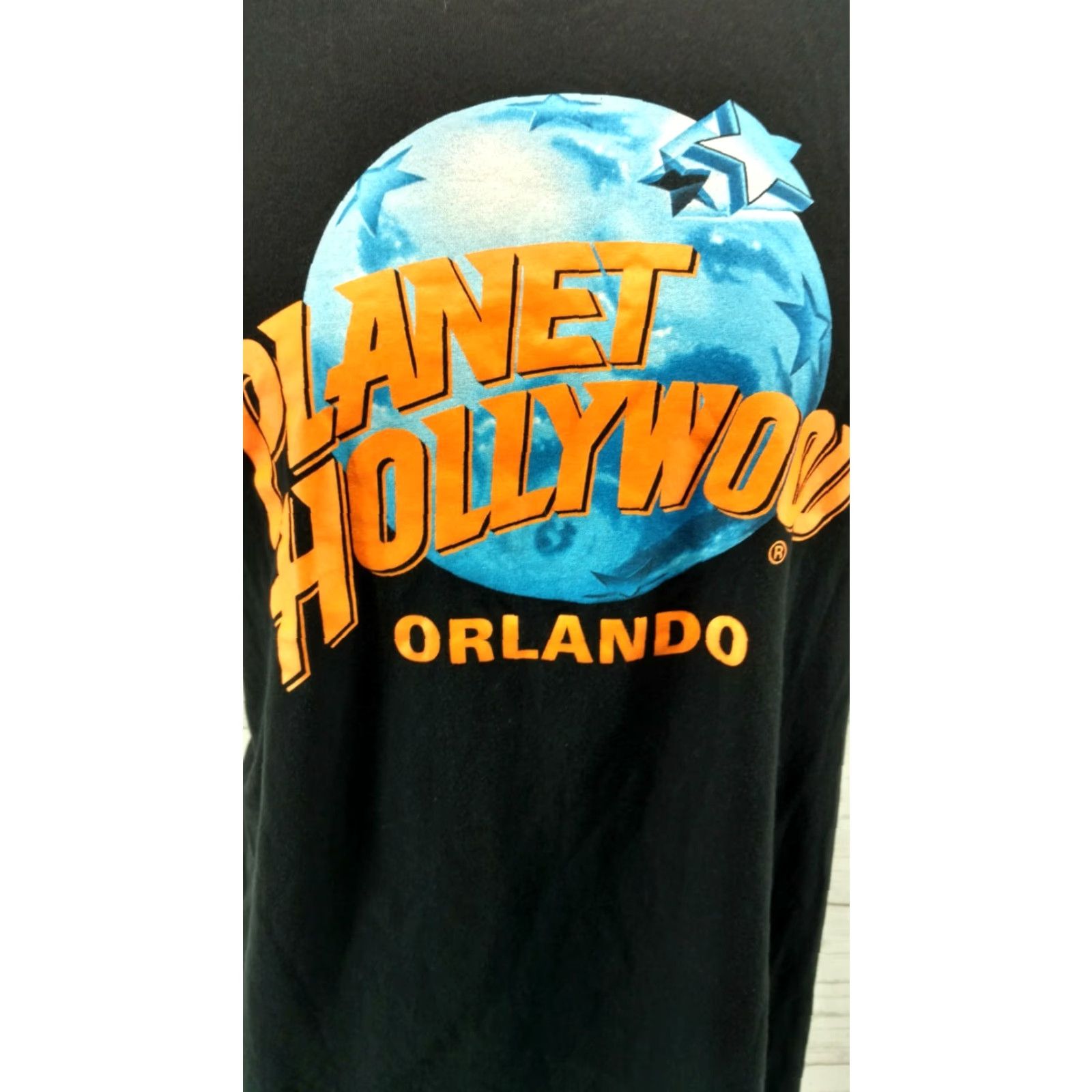 Planet Hollywood Planet Hollywood T Shirt Size Large Black Men Crew Neck Short Sleeve Logo Vintage No Size US L / EU 52-54 / 3 - 2 Thumbnail