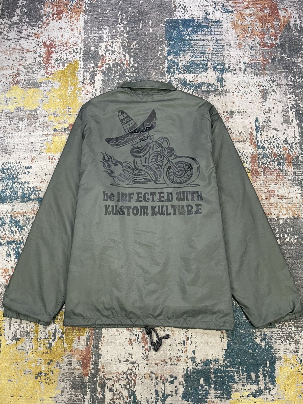 Vintage Karabela246 x Kustom Kulture Coach Jackets Size US L / EU 52-54 / 3 - 5 Thumbnail