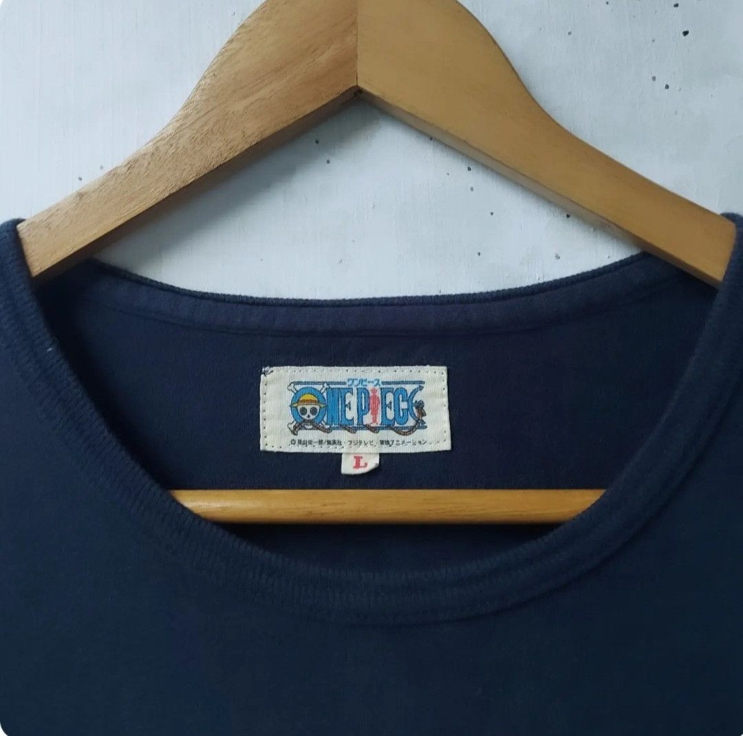 Japanese Brand × One Piece × Vintage Vtg One Piece Luffy & Ace Intention Of D Anime Tshirt Size US M / EU 48-50 / 2 - 5 Thumbnail
