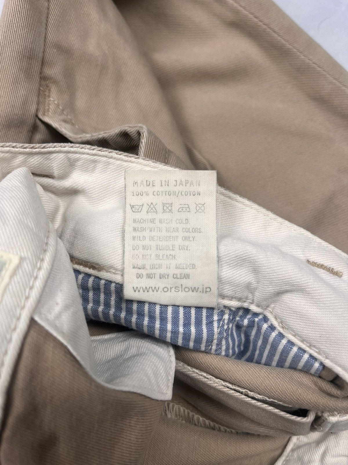 Orslow Vtg Orslow Pleated Pants Size US 28 / EU 44 - 10 Thumbnail