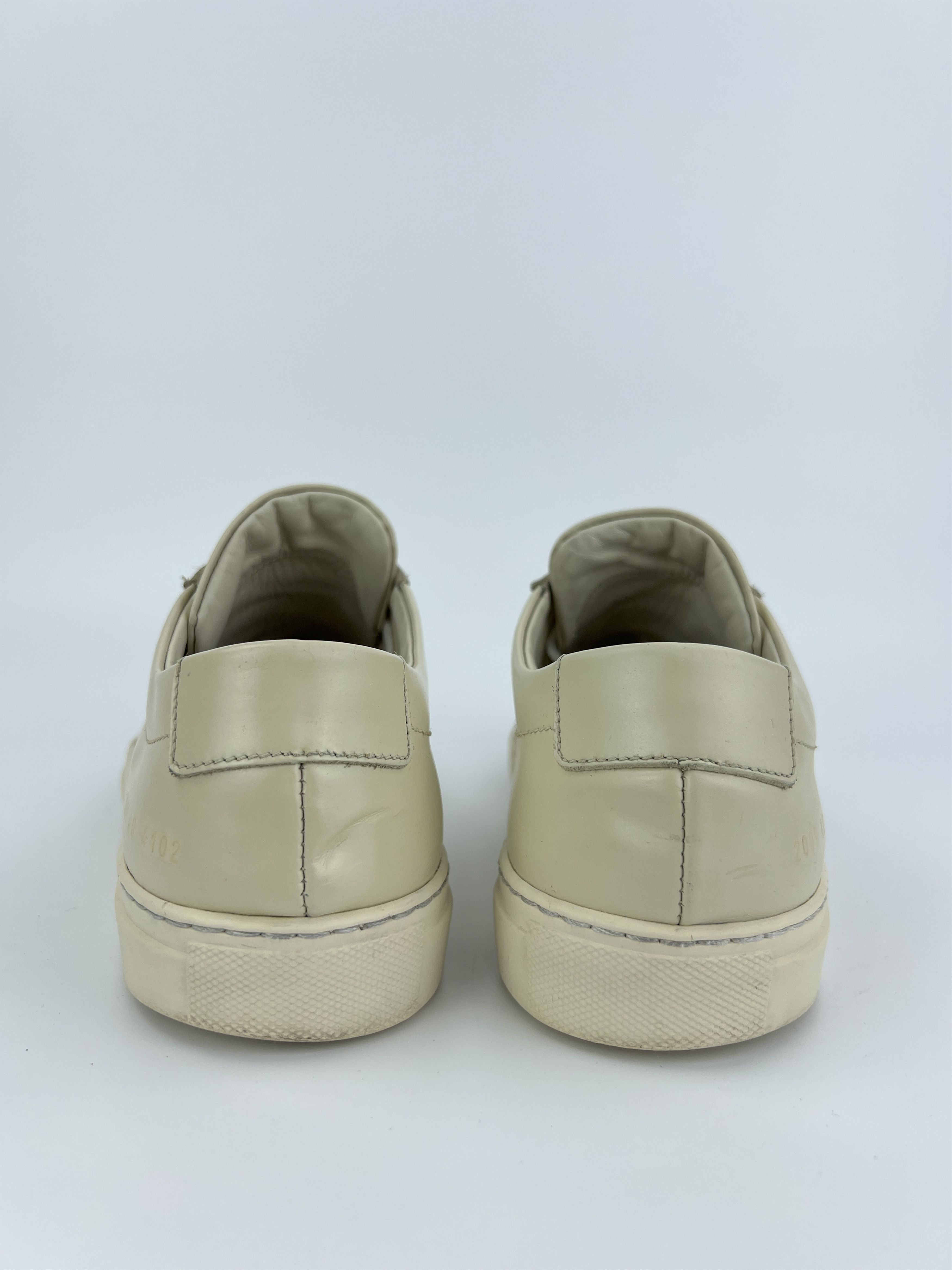 Common Projects Common Projects Achilles Low Top Beige Leather Sneakers Size US 7.5 / EU 40-41 - 9 Thumbnail