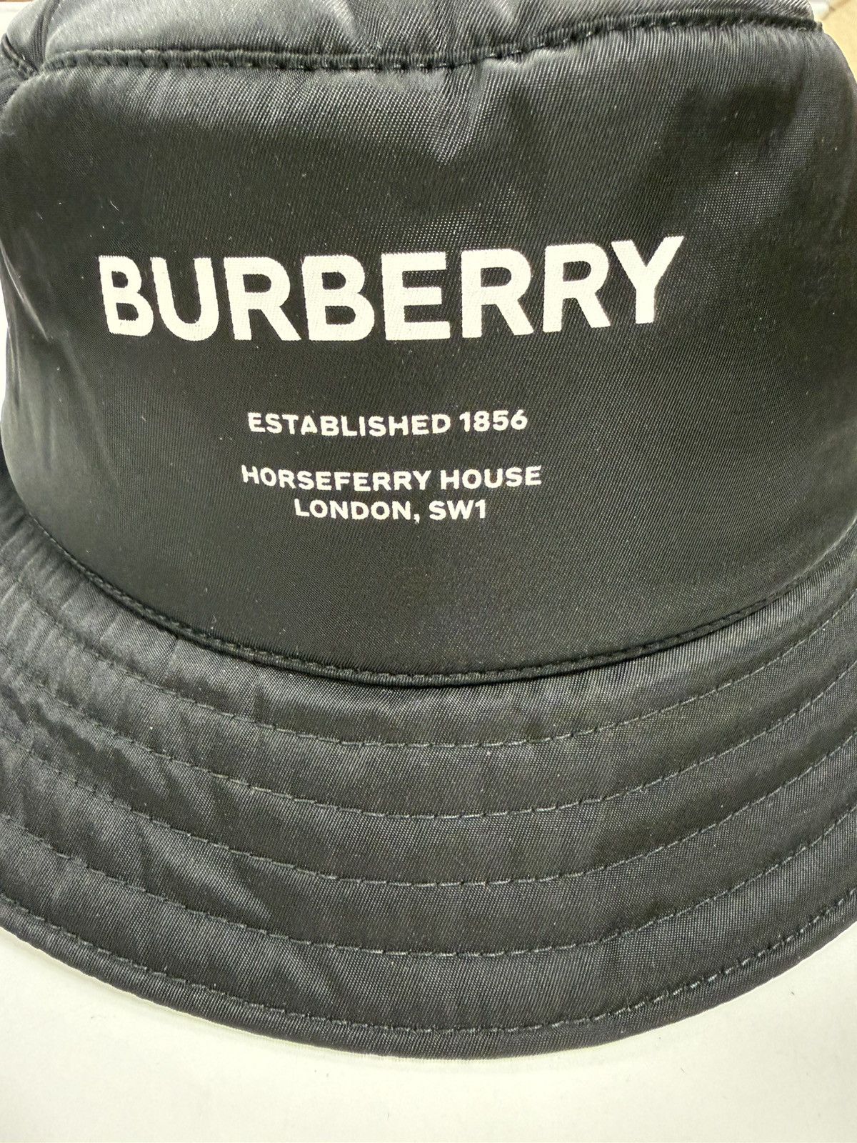 Burberry Burberry Logo Printed Bucket Hat NEW 500$ M Size ONE SIZE - 2 Thumbnail