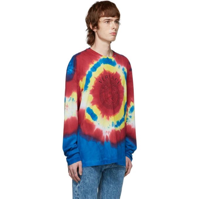 Versace o1y0525 Logo Crewneck T-Shirt in Multicolor Size US L / EU 52-54 / 3 - 2 Thumbnail