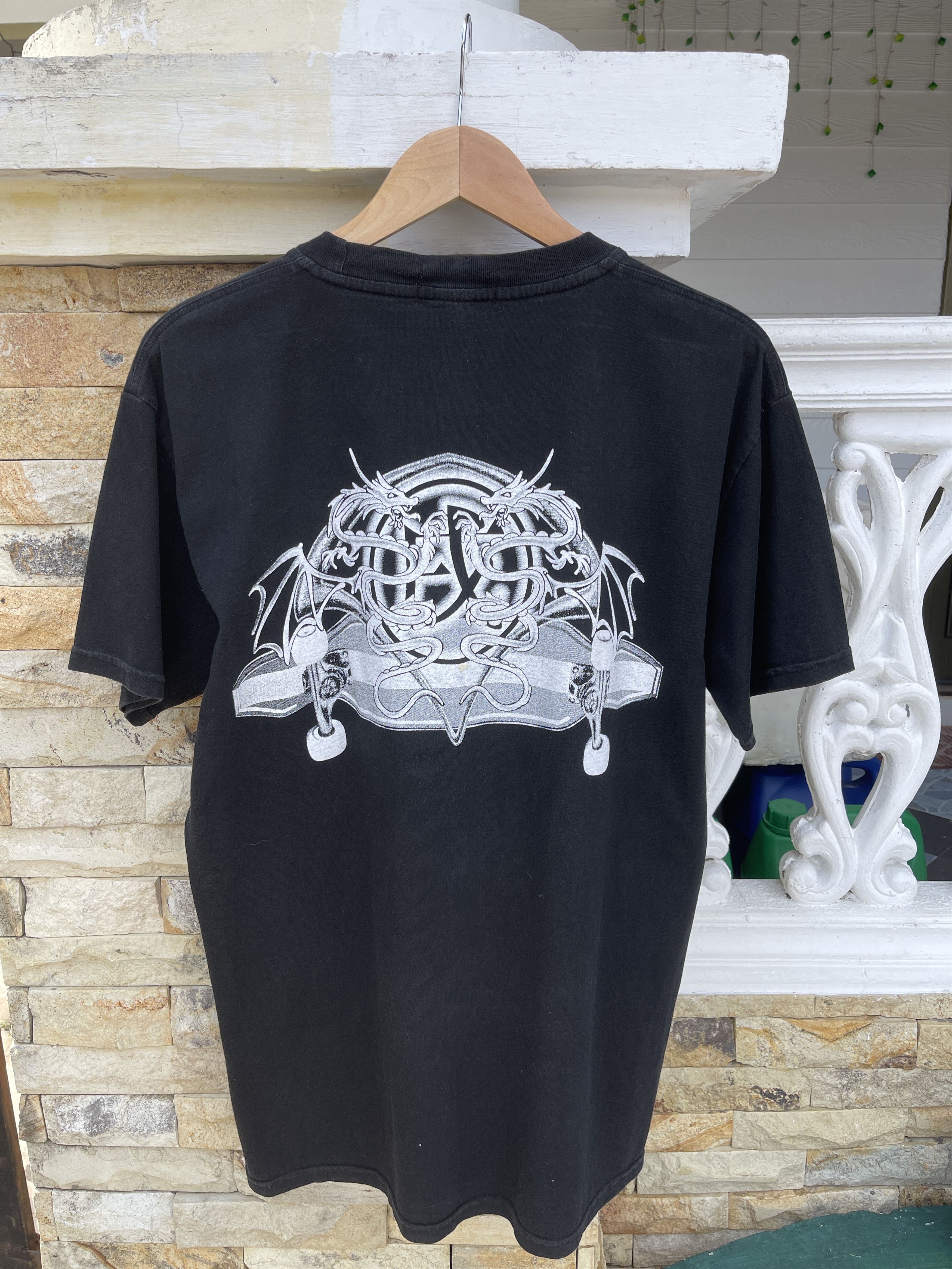 Blind Skateboards Last Drop🔥Rare🔥Vintage Dragon Skateboards T-Shirt Size US L / EU 52-54 / 3 - 3 Thumbnail