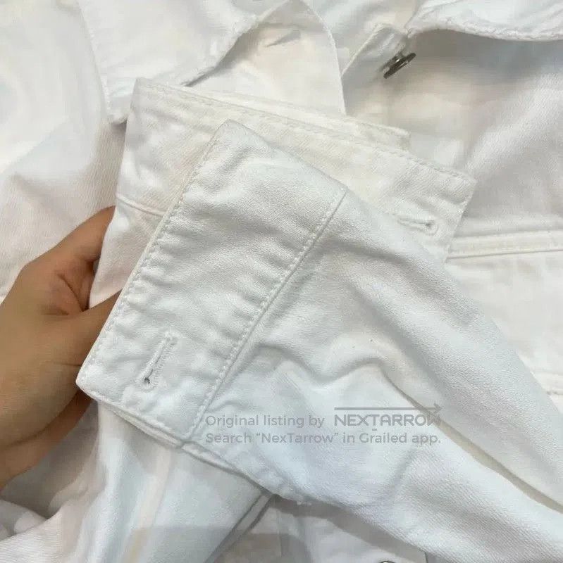 Dior Dior White Cotton Men's Jacket . Size US M / EU 48-50 / 2 - 4 Thumbnail
