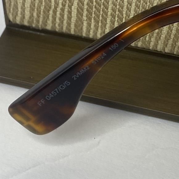 Fendi FENDI Acetate FF Sunglasses FF 0457/G/S Havana Size ONE SIZE - 5 Thumbnail