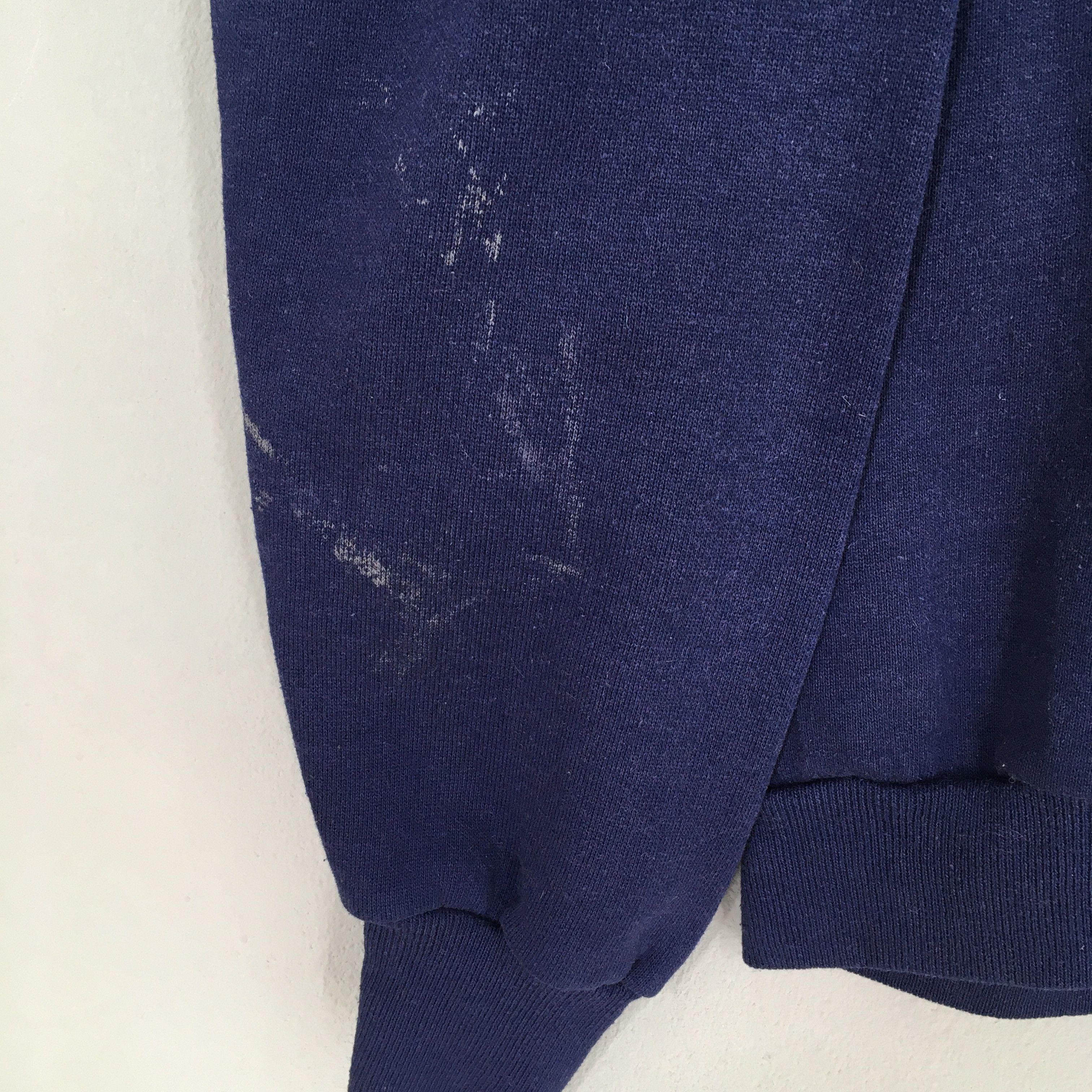 Vintage Vintage 90's Irish Blue Sweatshirt XLarge Size US XL / EU 56 / 4 - 3 Thumbnail
