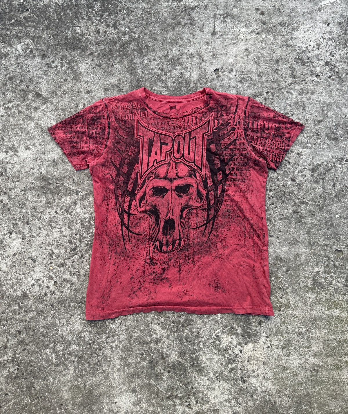 Tapout Y2K Tapout Logo T-shirt Streetwear Avant Garde Style Opium Size US M / EU 48-50 / 2 - 1 Thumbnail