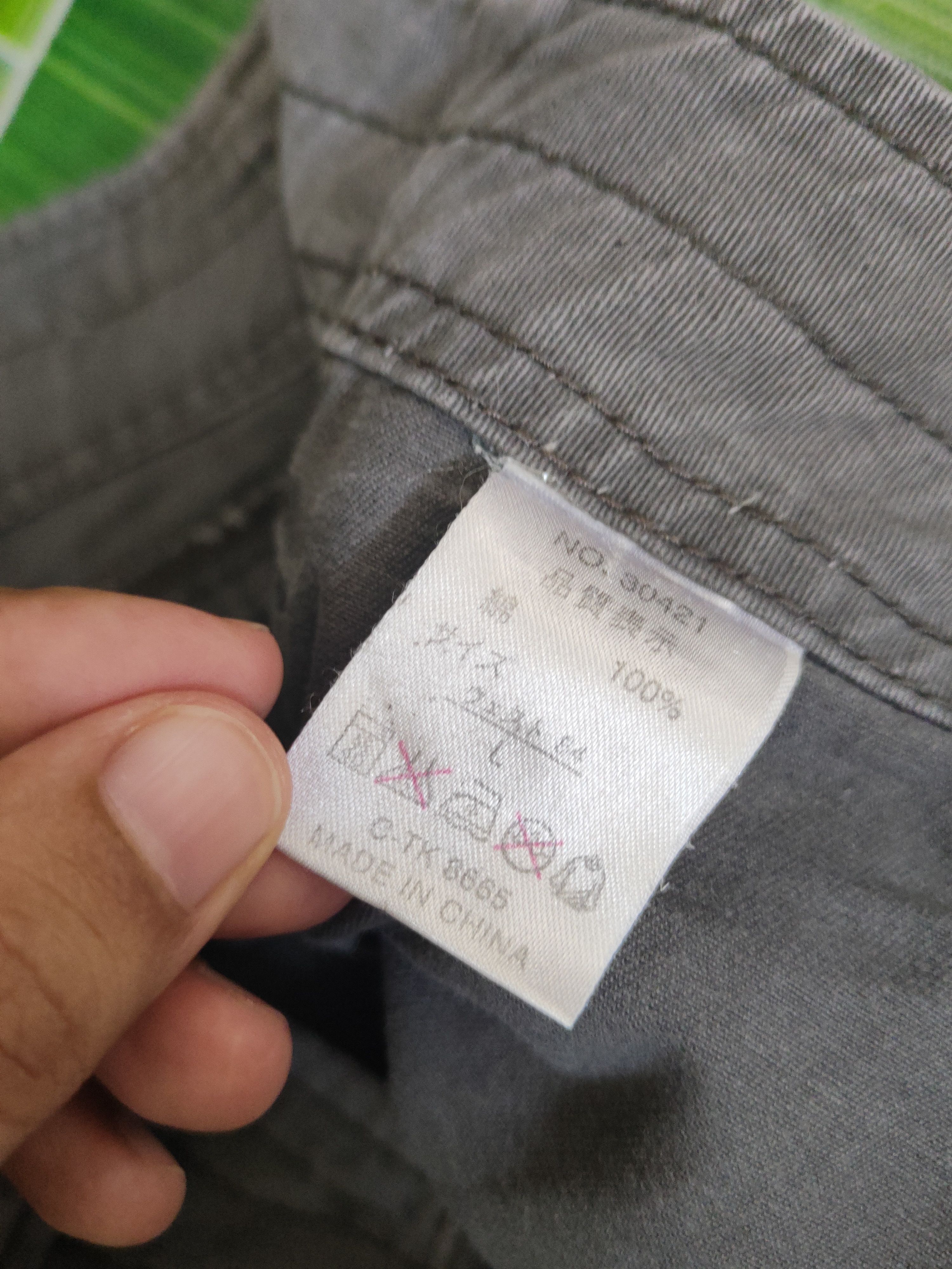 Japanese Brand DL Freaks Wear Dark Gray Multipocket Cargo Pants #46-048 Size US 32 / EU 48 - 12 Thumbnail