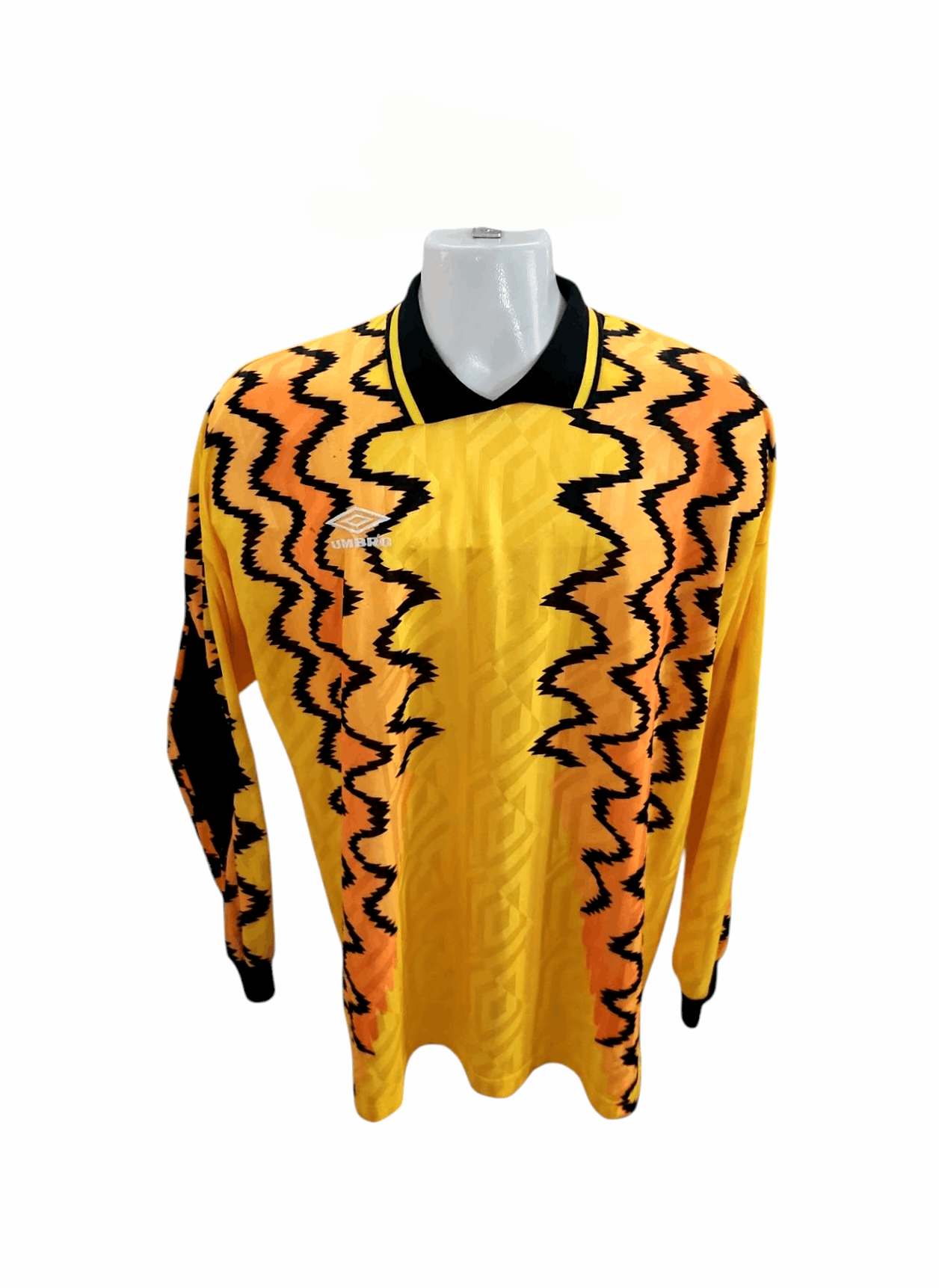 Umbro × Vintage Umbro Rare True Vintage Soccer Jersey 90s goalkeeper templat Size US XL / EU 56 / 4 - 1 Thumbnail