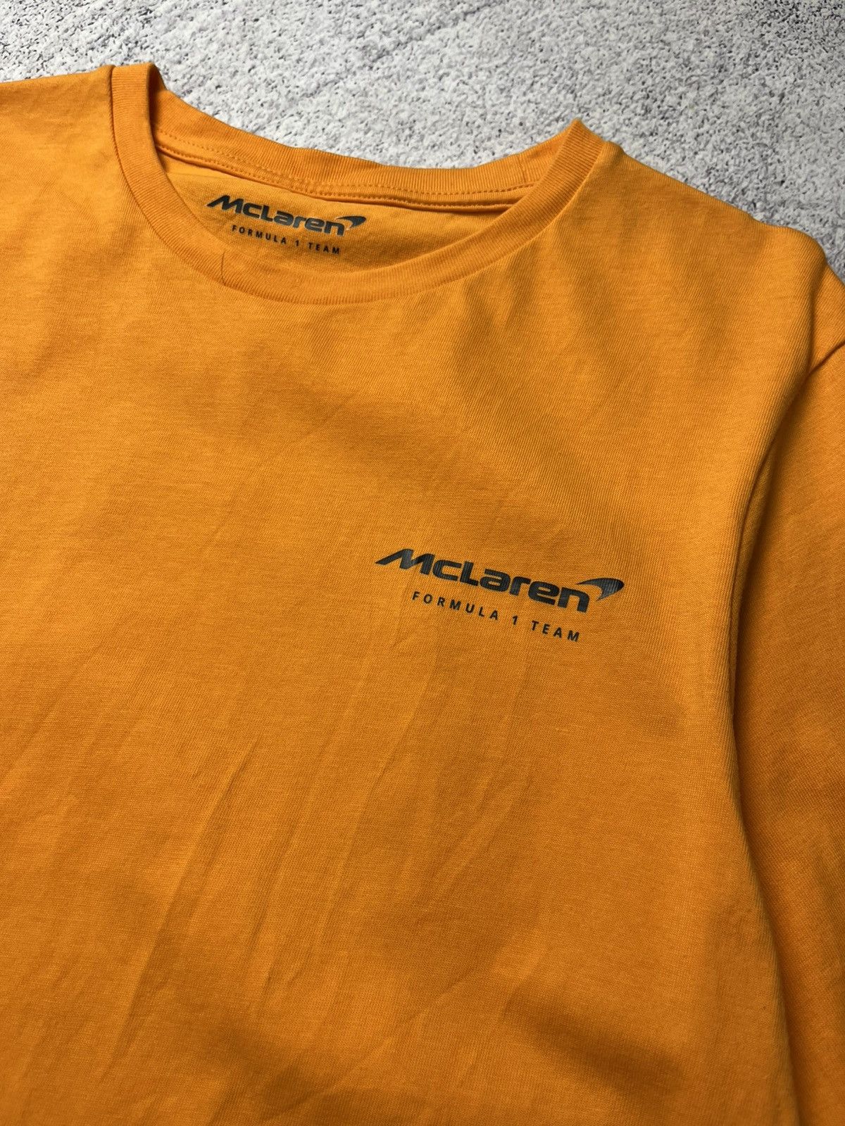 Vintage Mclaren big logo Orange t-shirt tee 90s racing moto rare Size US M / EU 48-50 / 2 - 8 Thumbnail