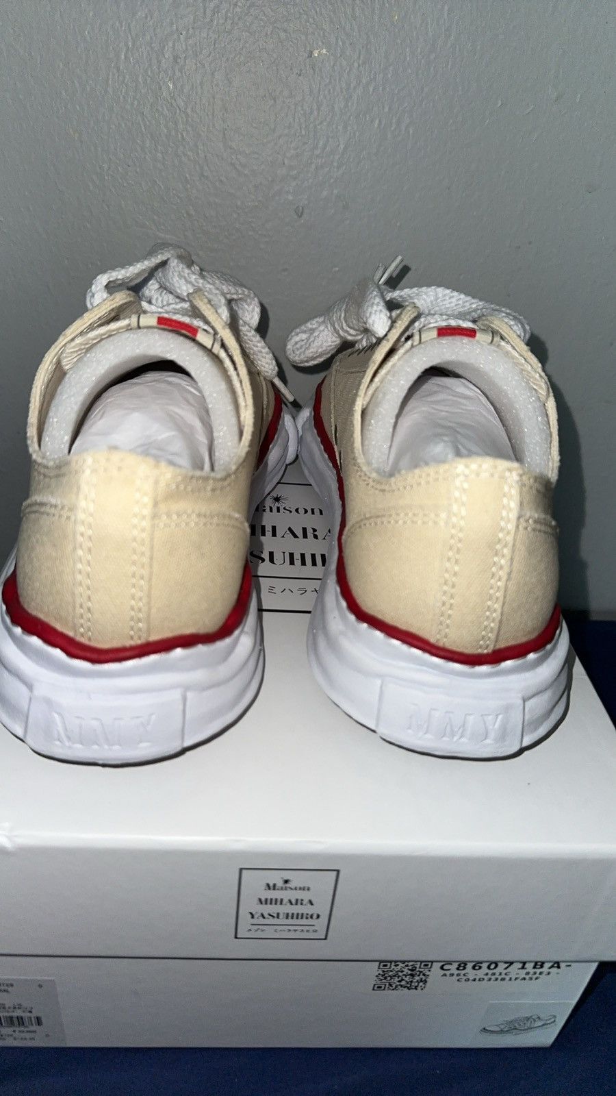 Designer × Japanese Brand Maison Mihara low natural Size US 11.5 / EU 44-45 - 7 Thumbnail