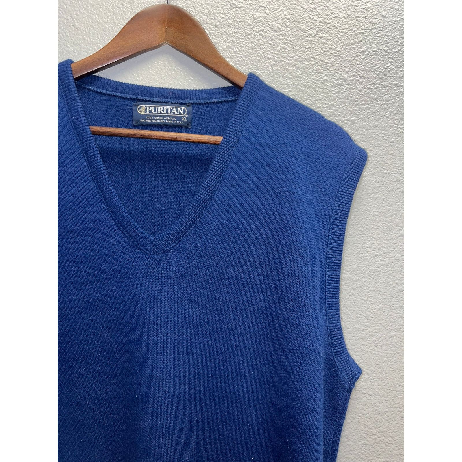 Puritan Vintage Puritan Sweater Vest Orlon Acrylic USA Made 90s M Size US M / EU 48-50 / 2 - 3 Thumbnail