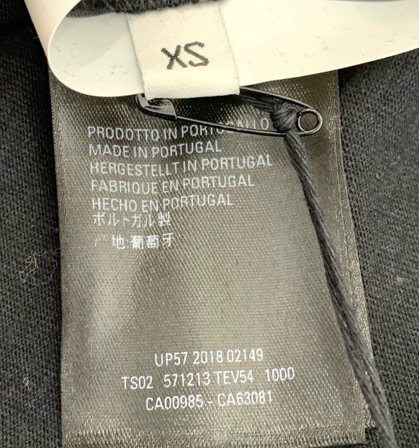 Balenciaga Balenciaga logo letter full print round neck black cotton s Size US XS / EU 42 / 0 - 7 Thumbnail