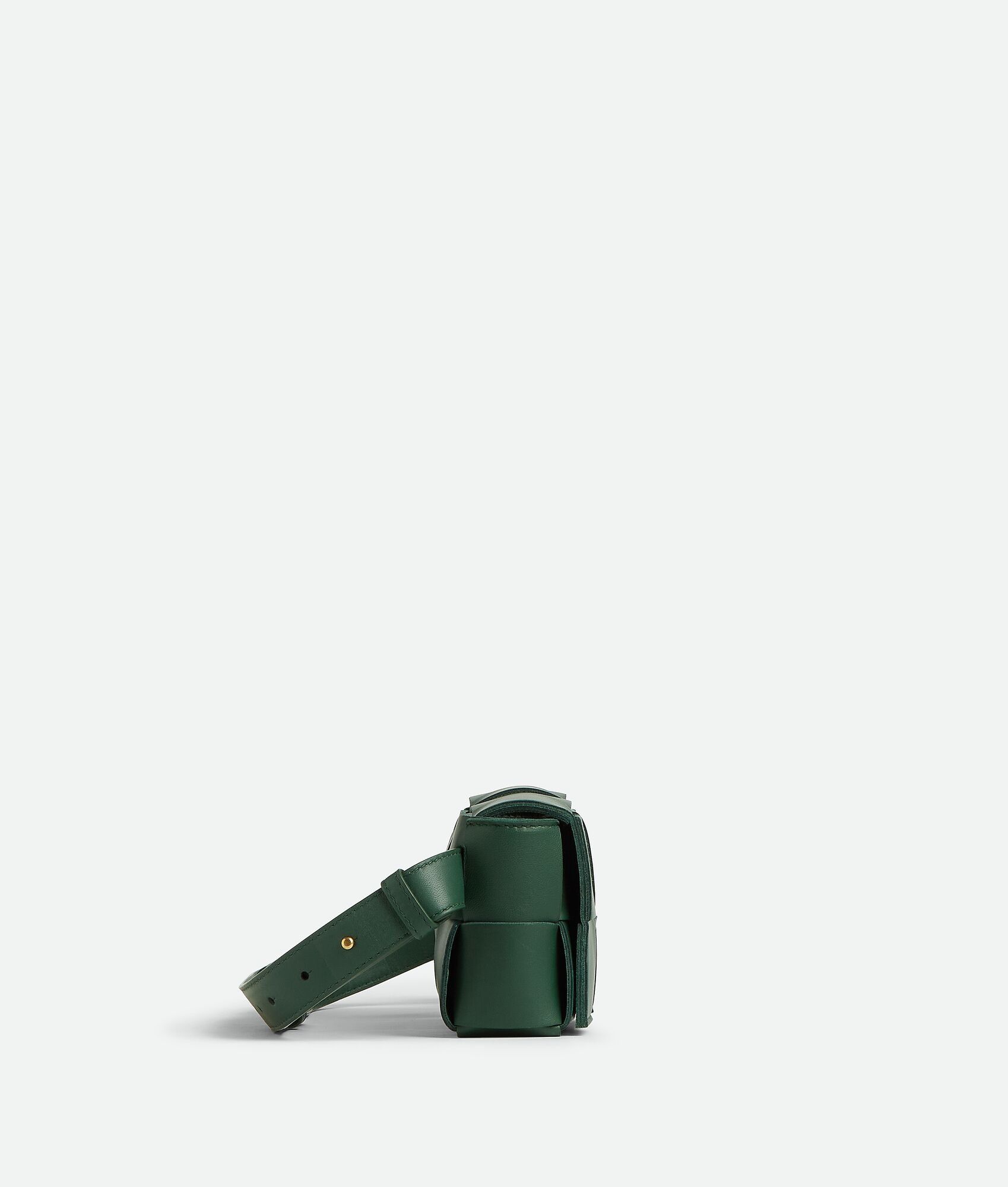 Bottega Veneta o1n1vont0225 Size: OS / Unisex Cassette Belt Bag Dark Green Size ONE SIZE - 2 Thumbnail