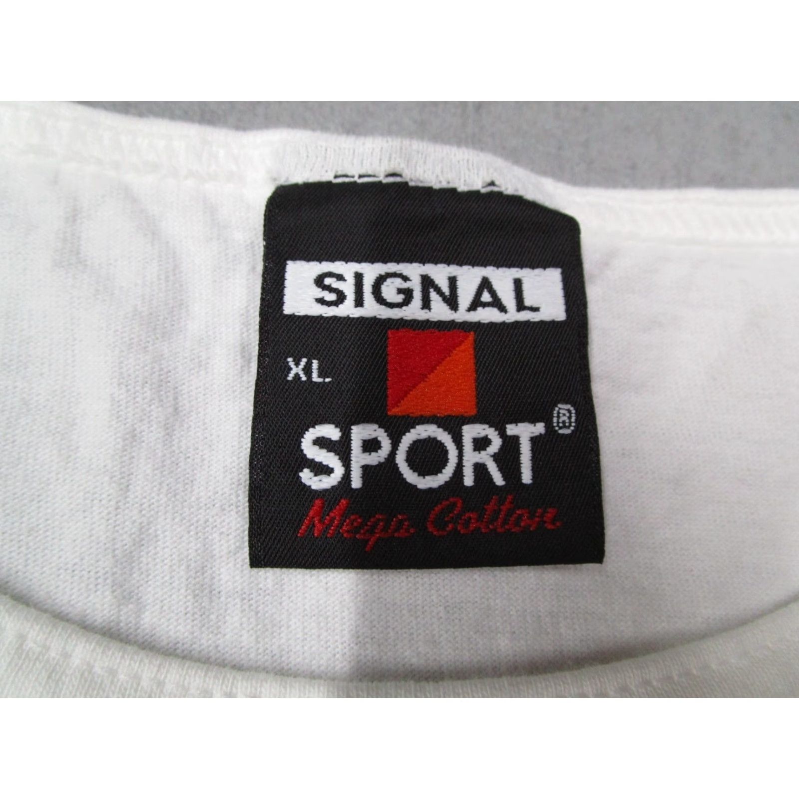 Vintage VINTAGE Signal Tank Top Mens Large White Country Music 90s Summer Concert Tee Size US L / EU 52-54 / 3 - 3 Thumbnail